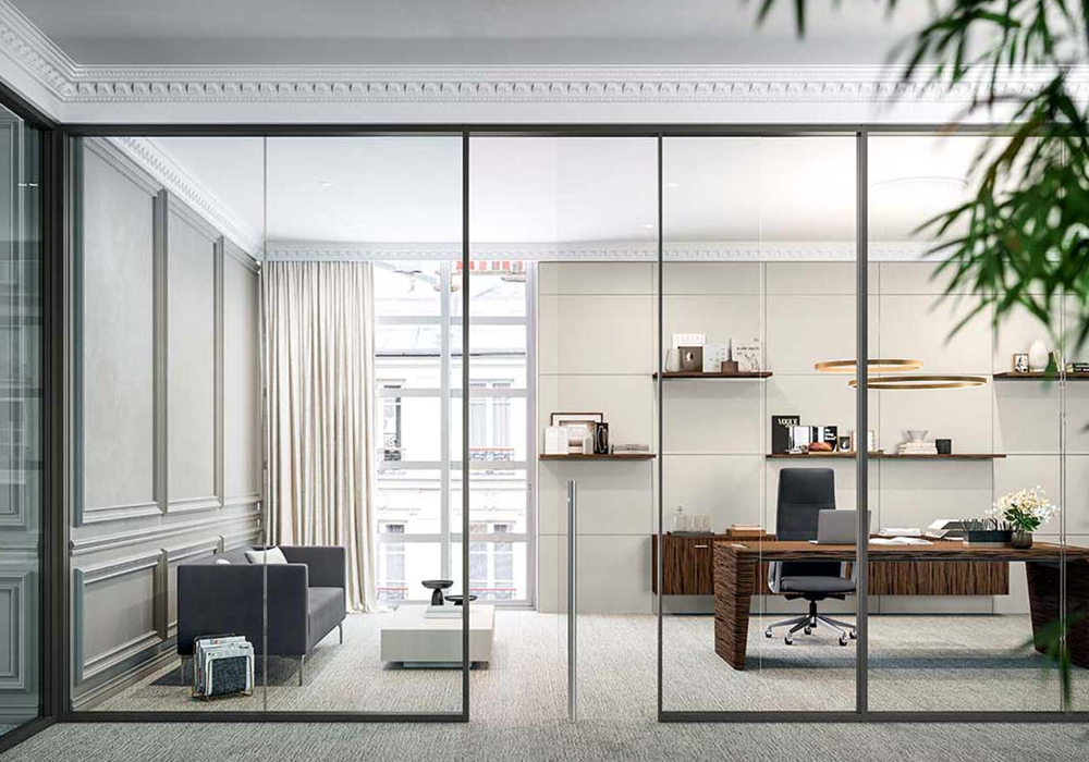 Double Glazed Partitions Frameless Full Height Vertical Min 2100mm-Max 3340mm(H). 1 Double Glazed Partitions Frameless Full Height Vertical Min 2100mm-Max 3340mm(H).