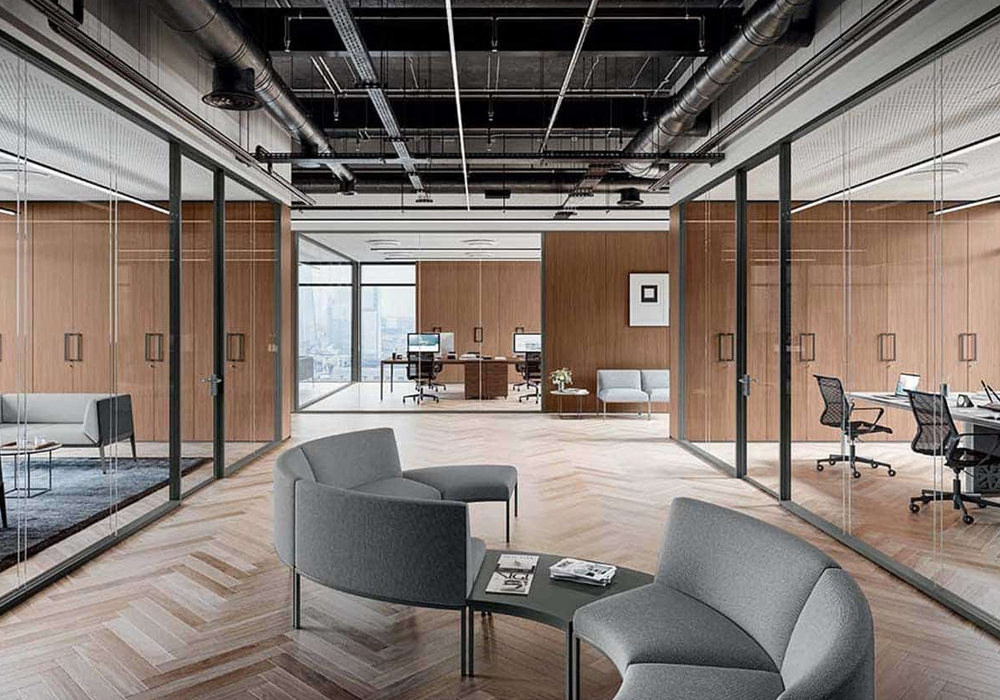 Double Glazed Partitions Frameless Full Height Vertical Min 2100mm-Max 3340mm(H). 6 Double Glazed Partitions Frameless Full Height Vertical Min 2100mm-Max 3340mm(H). - Image 6