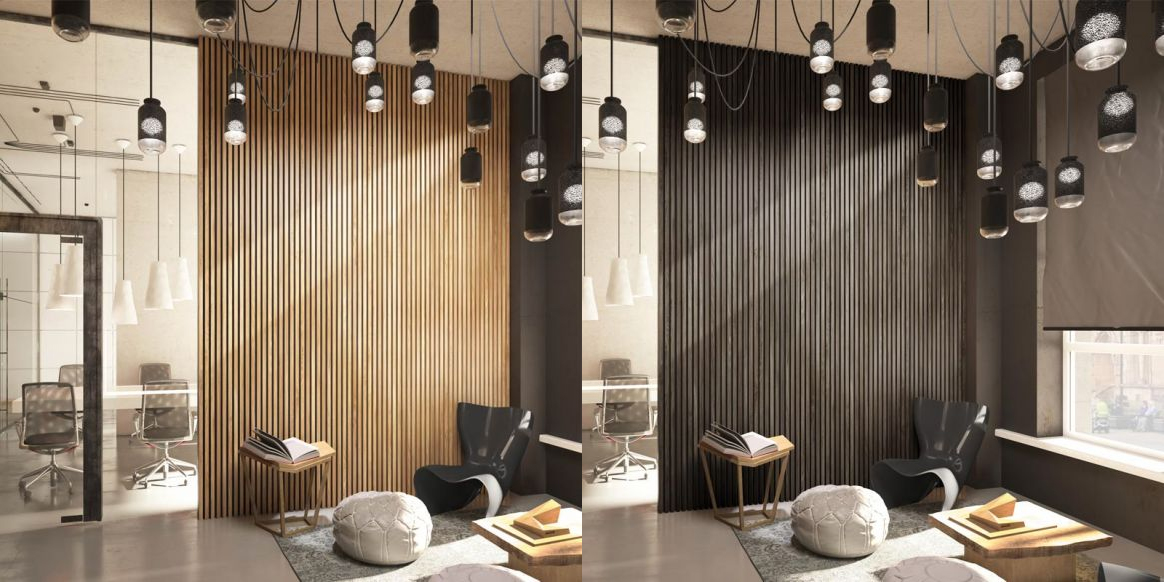 TIMBER ACUPANELS for walls and ceilings, range of finishes, absorbs sounds 1 TIMBER ACUPANELS for walls and ceilings, range of finishes, absorbs sounds