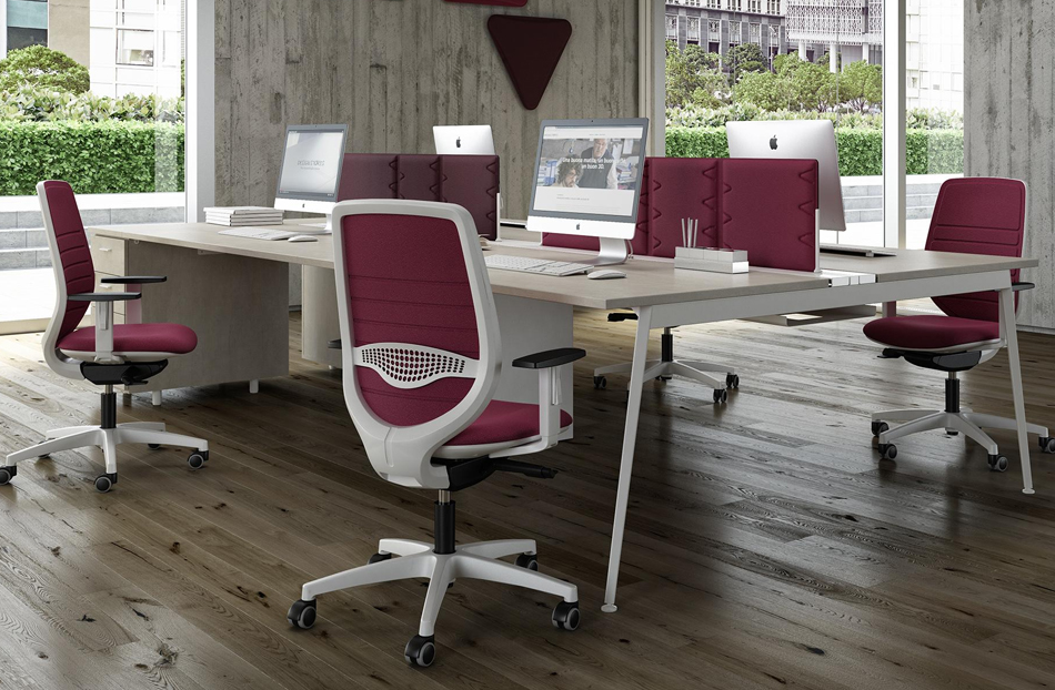 OKAY Operator chair, adjustable arms & lumbar support, optional synchro mechanism 1 OKAY Operator chair, adjustable arms & lumbar support, optional synchro mechanism