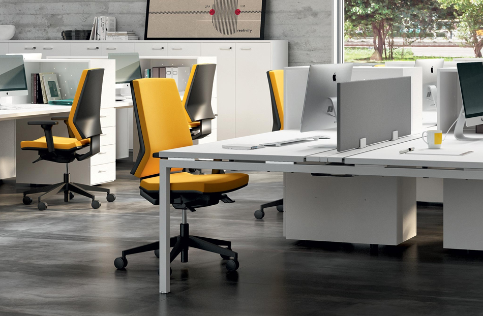 OMINA Task/Operator chair with adjustable arms & Synchronized mechanism. 1 OMINA Task/Operator chair with adjustable arms & Synchronized mechanism.