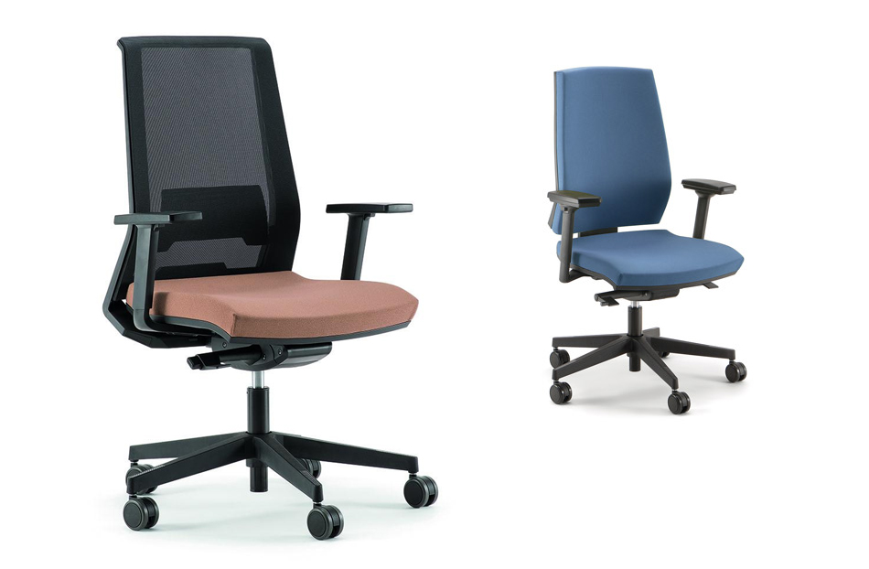 OMINA Task/Operator chair with adjustable arms & Synchronized mechanism. 2 OMINA Task/Operator chair with adjustable arms & Synchronized mechanism. - Image 2