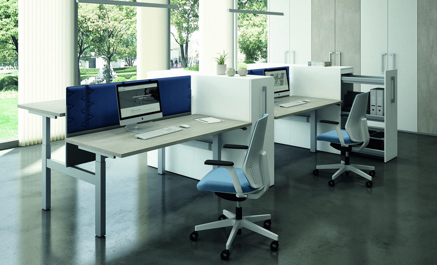 Up & Up Height Adjustable Desk 4 Programmable Motorised Positions Various Layouts 5 Up & Up Height Adjustable Desk 4 Programmable Motorised Positions Various Layouts - Image 5