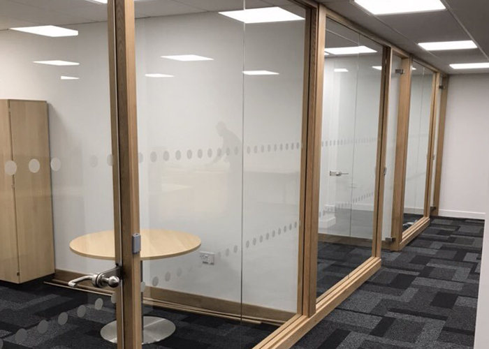 Solid Timber Partition Ideal for Boardrooms, Receptions & Conference Areas. 3 Solid Timber Partition Ideal for Boardrooms, Receptions & Conference Areas. - Image 3