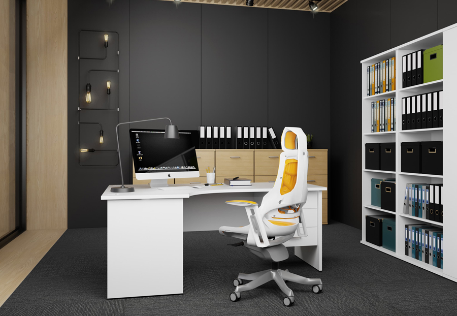 Zure High Back Orthopaedic Designed Chair Synchronised Glide & Anti-Tilt System. 2 Zure High Back Orthopaedic Designed Chair Synchronised Glide & Anti-Tilt System. - Image 2