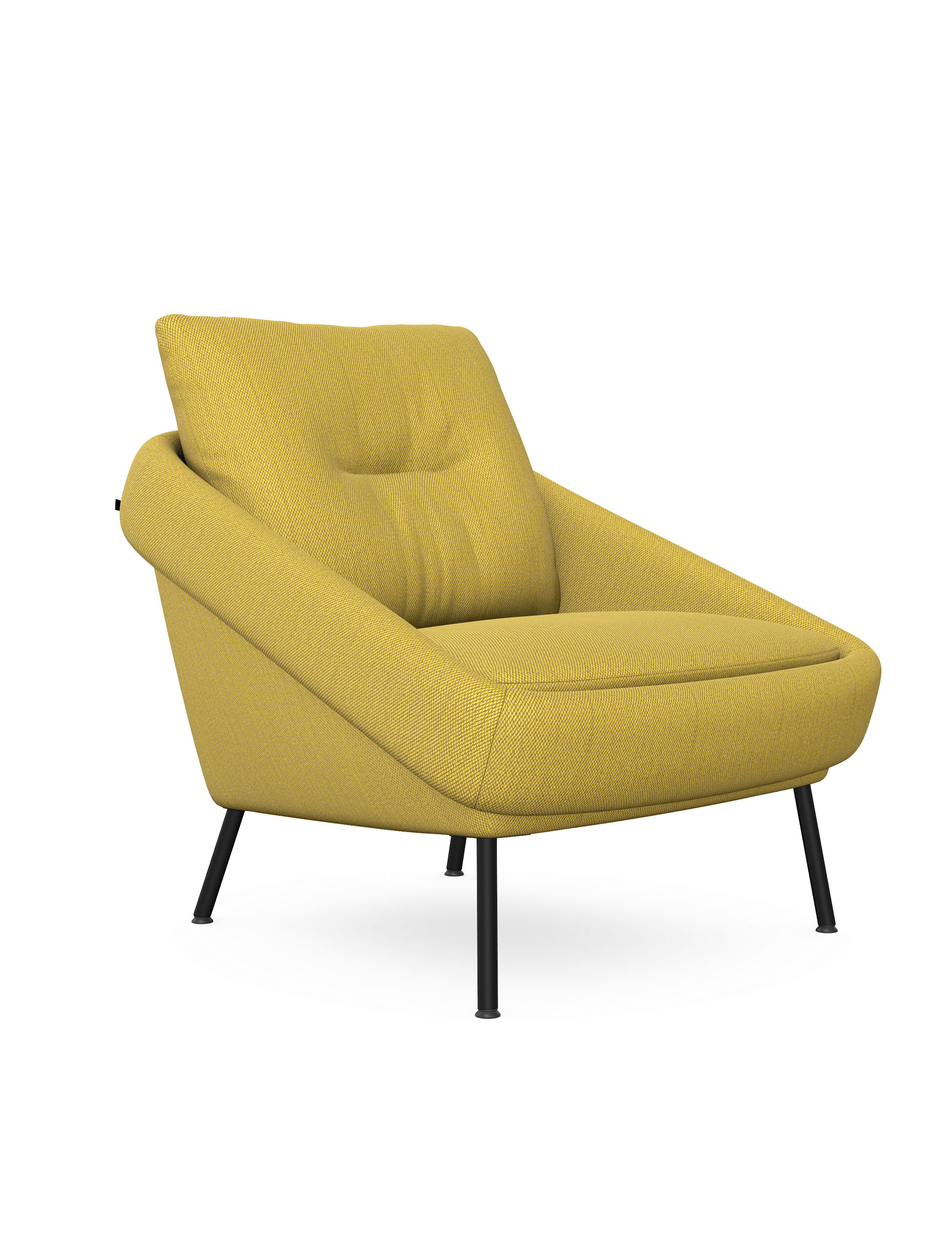 Nome Deep Cushion Armchair with Metal or Wooden Legs 1 Nome Deep Cushion Armchair with Metal or Wooden Legs