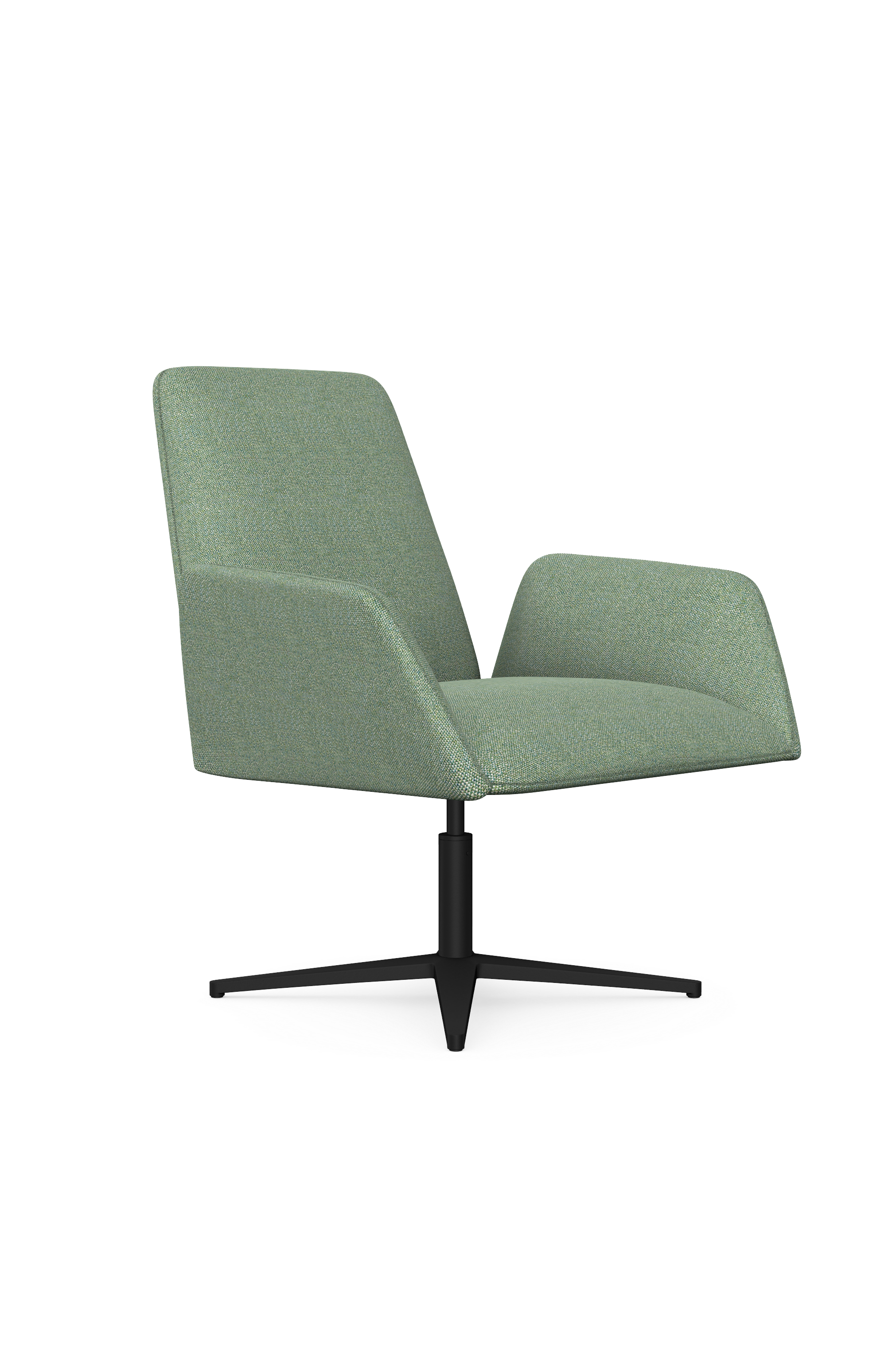Manta Club Armchair With 4 Star Base 1 Manta Club Armchair With 4 Star Base