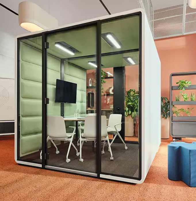Hushfree.Access.L Fully Adapted for People with Limited Mobility 3 Acoustic Pod HushFree L Access