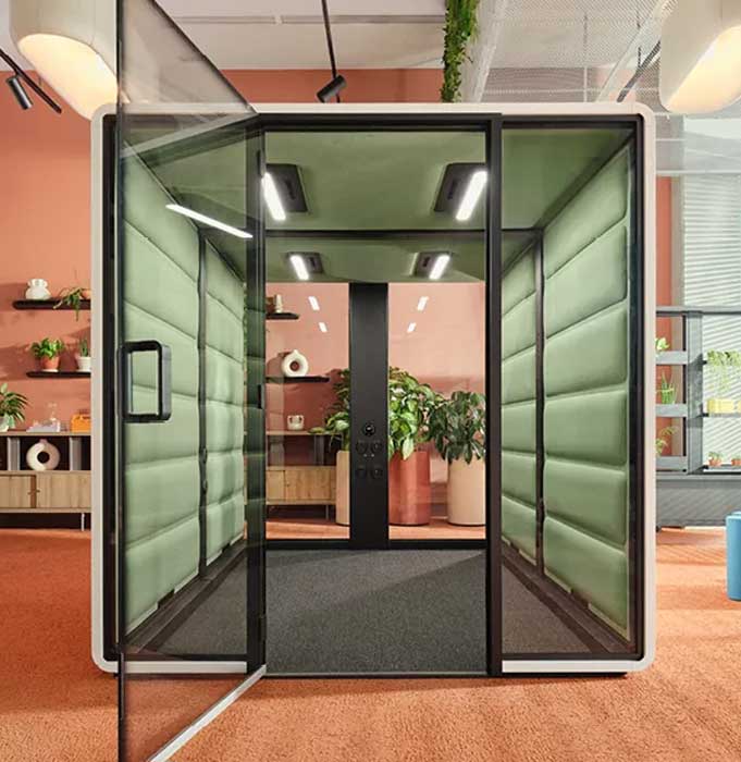 Hushfree.Access.L Fully Adapted for People with Limited Mobility 2 Acoustic Pod HushFree L Access
