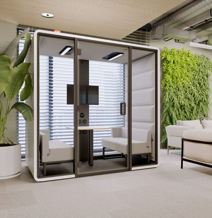 Hushfree.Access.M Fully Adapted for People with Limited Mobility 3 Acoustic Pod HushFree M Access