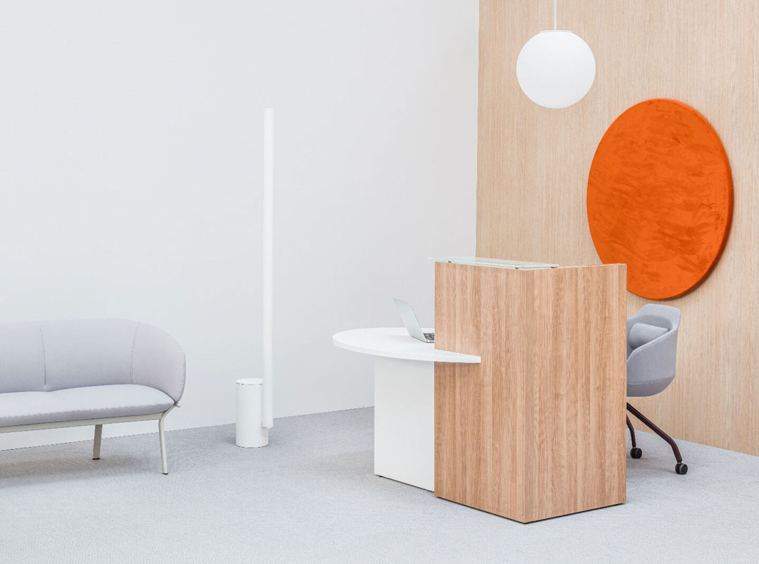 OVO Compact Reception Desk (Copy) 3 Ovo Reception Desk