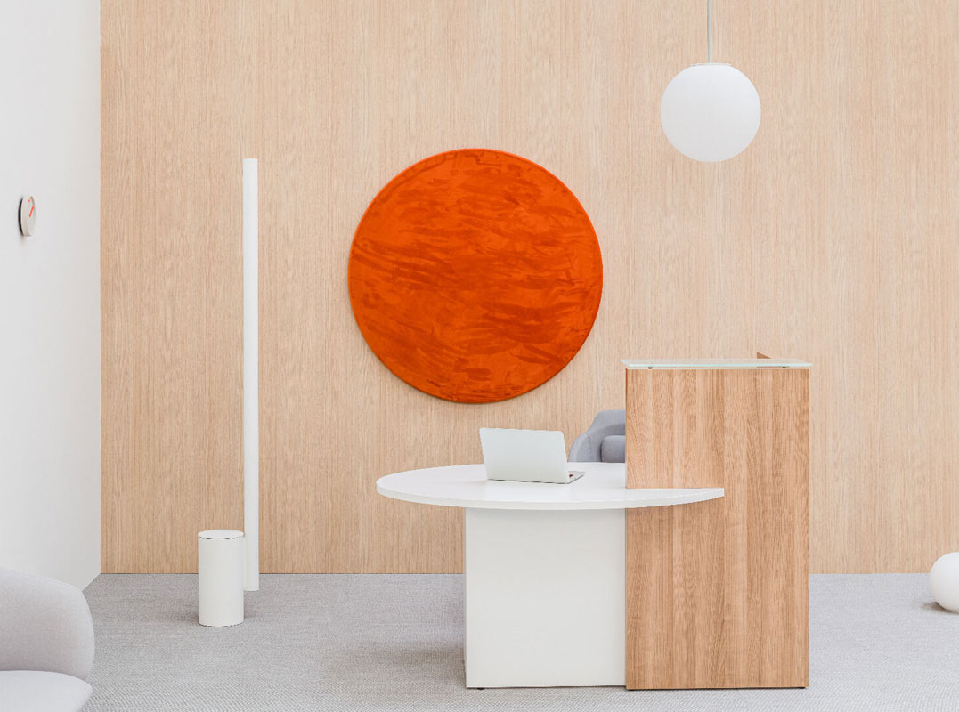 OVO Compact Reception Desk (Copy) 1 Ovo Reception Desk