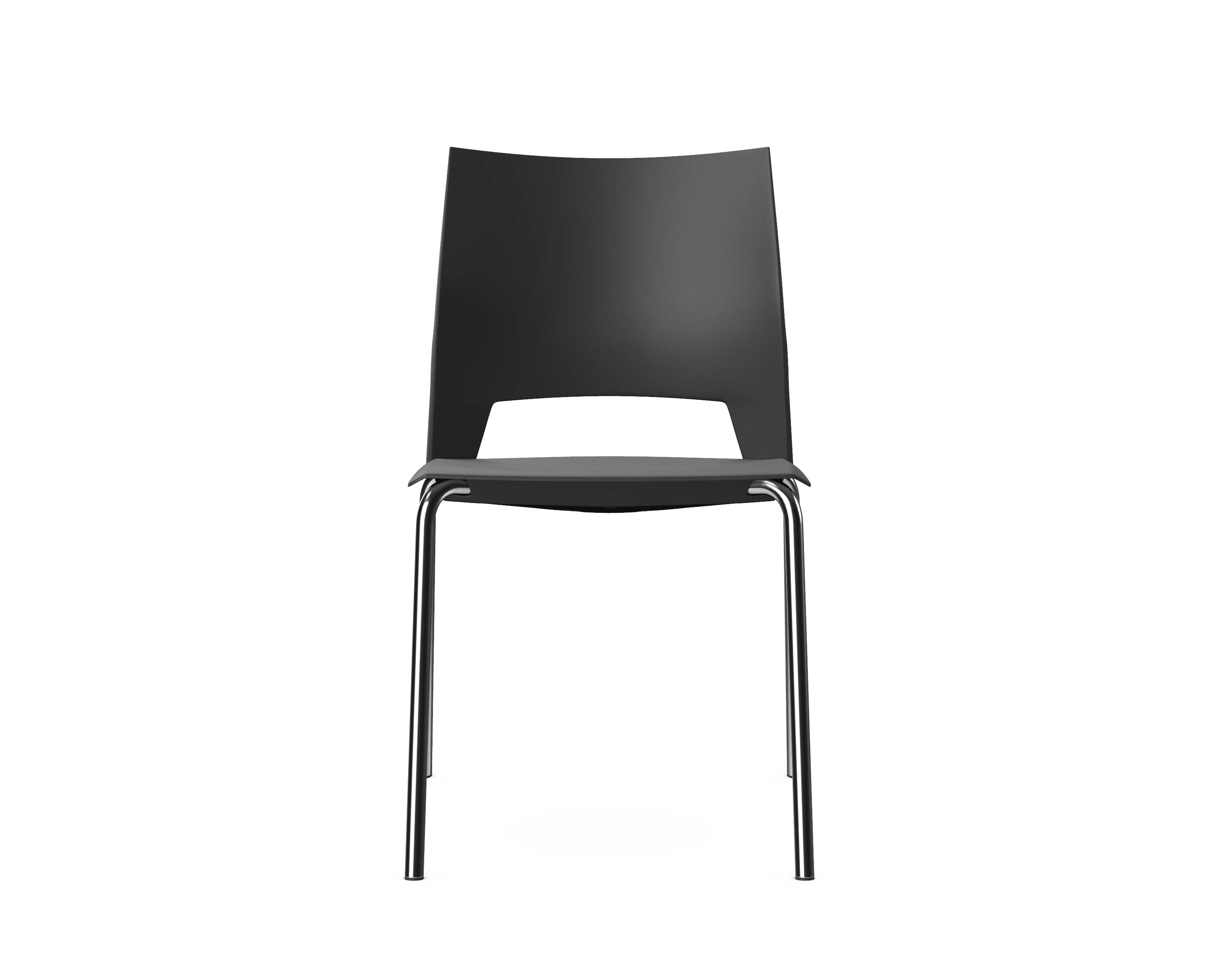 SENSOR Canteen or Conference Room Chair with 4 Metal Legs 1 SENSOR Canteen or Conference Room Chair with 4 Metal Legs