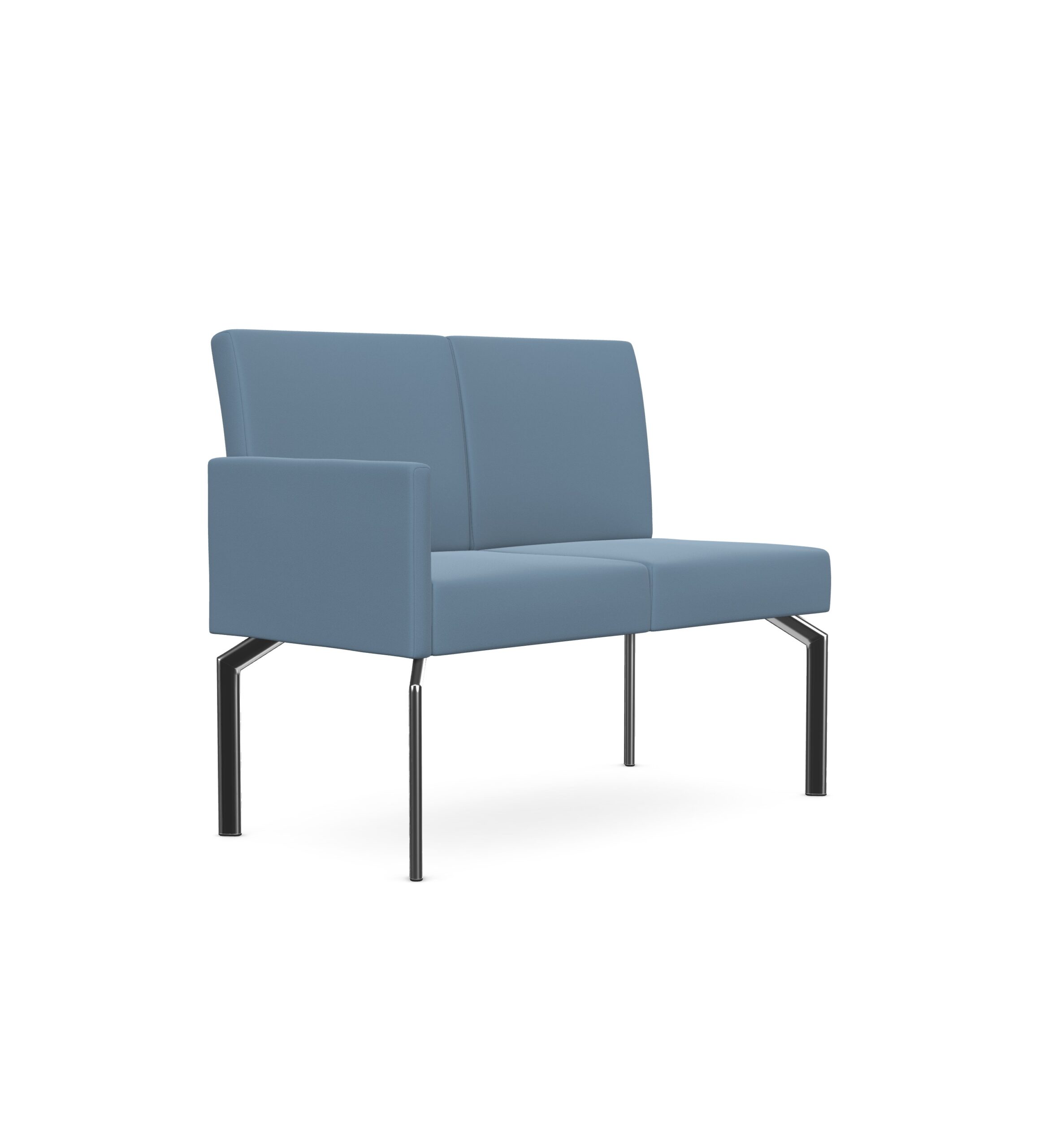 Cloud - 2 Seater with Backrest without Left Armrest 1 Cloud - 2 Seater with Backrest without Left Armrest