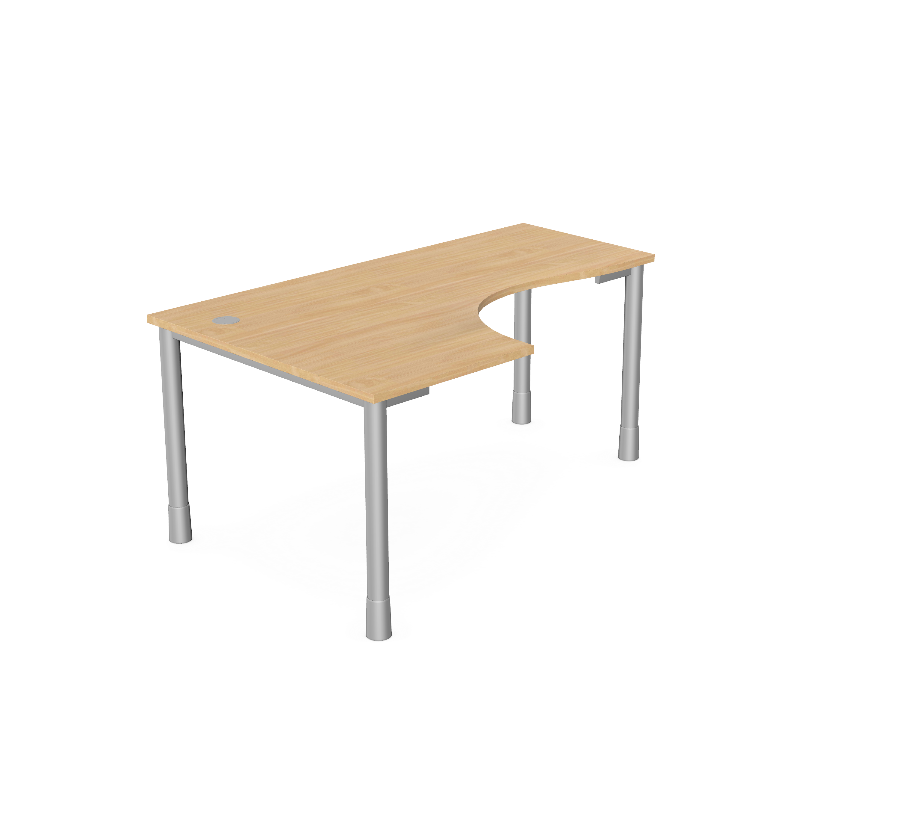 Curved Office Desk / Desking System Polo 1 Curved Office Desk / Desking System Polo