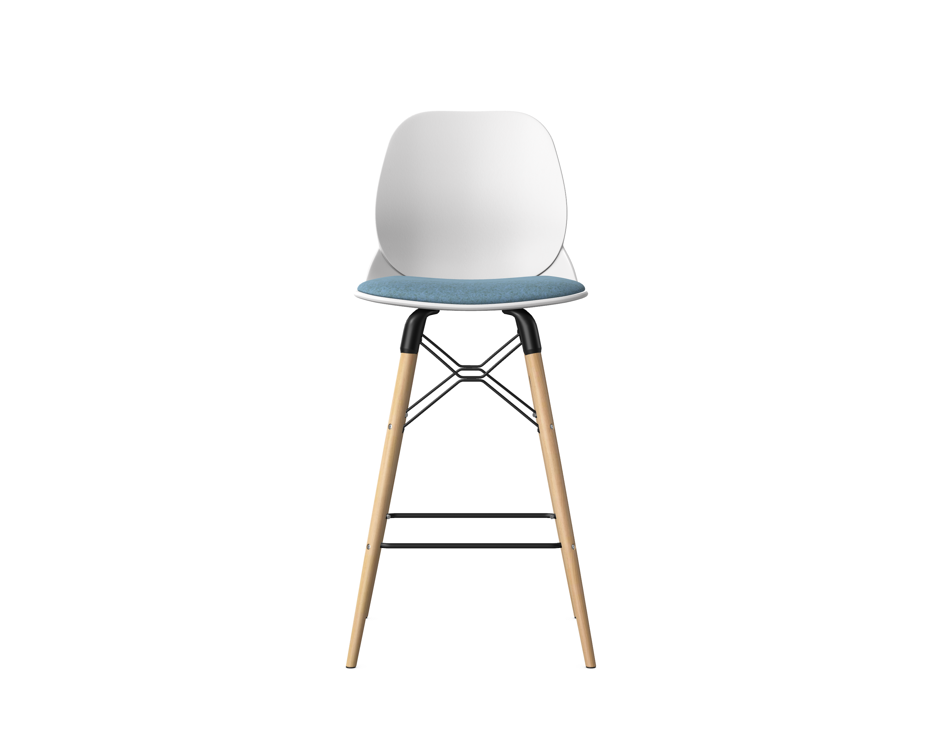 RECORD - Canteen Stool, Black or Beech Legs 1 RECORD - Canteen Stool, Black or Beech Legs