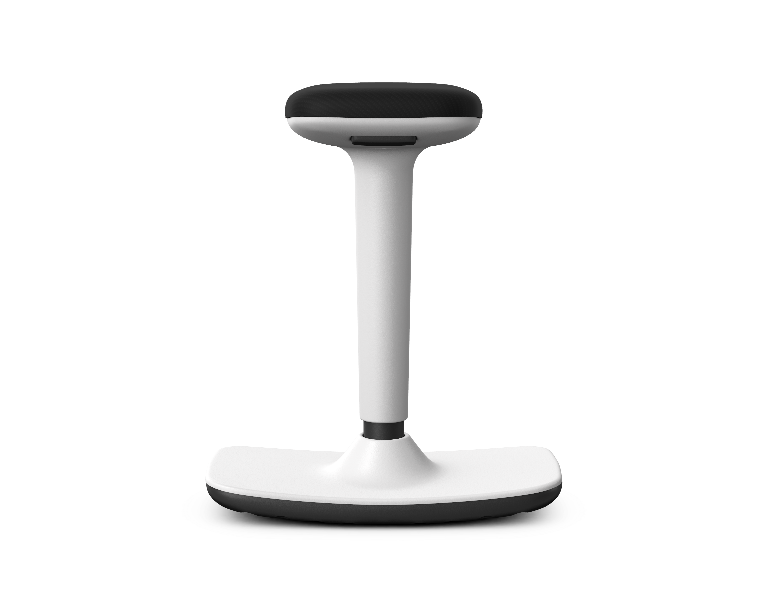OPTICAL - Height-Adjustable Polypropylene Stool With Upholstered Seat Pad 1 OPTICAL - Height-Adjustable Polypropylene Stool With Upholstered Seat Pad