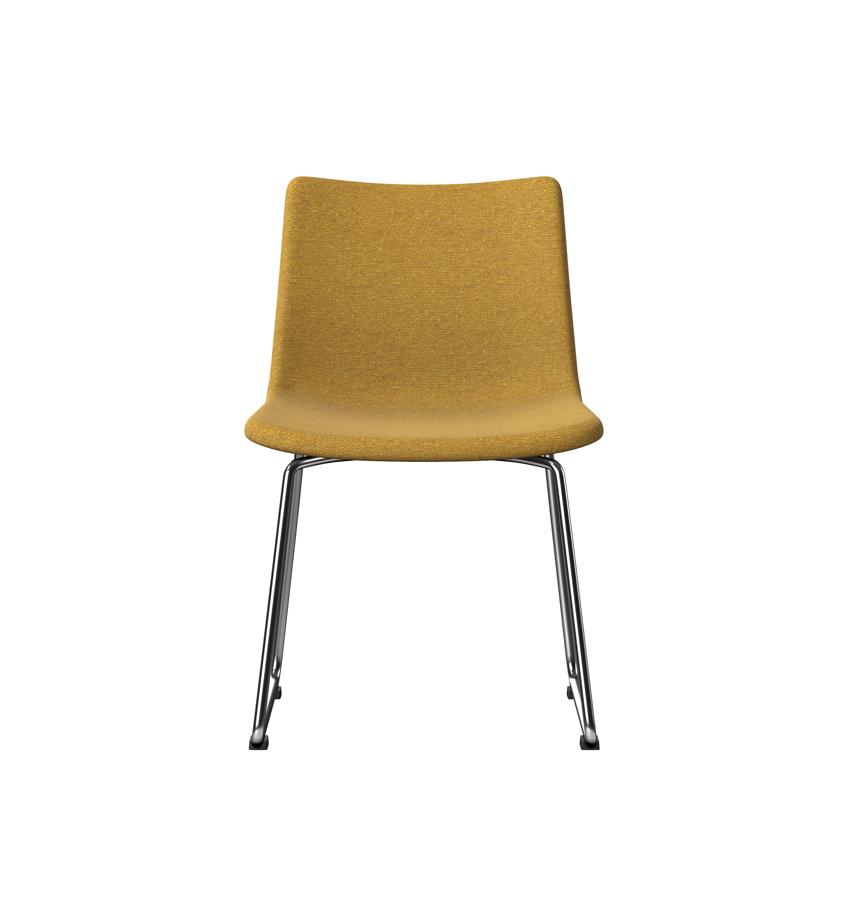PRIME - Large Upholstered Chair, Skid Metal Base 1 PRIME - Large Upholstered Chair, Skid Metal Base