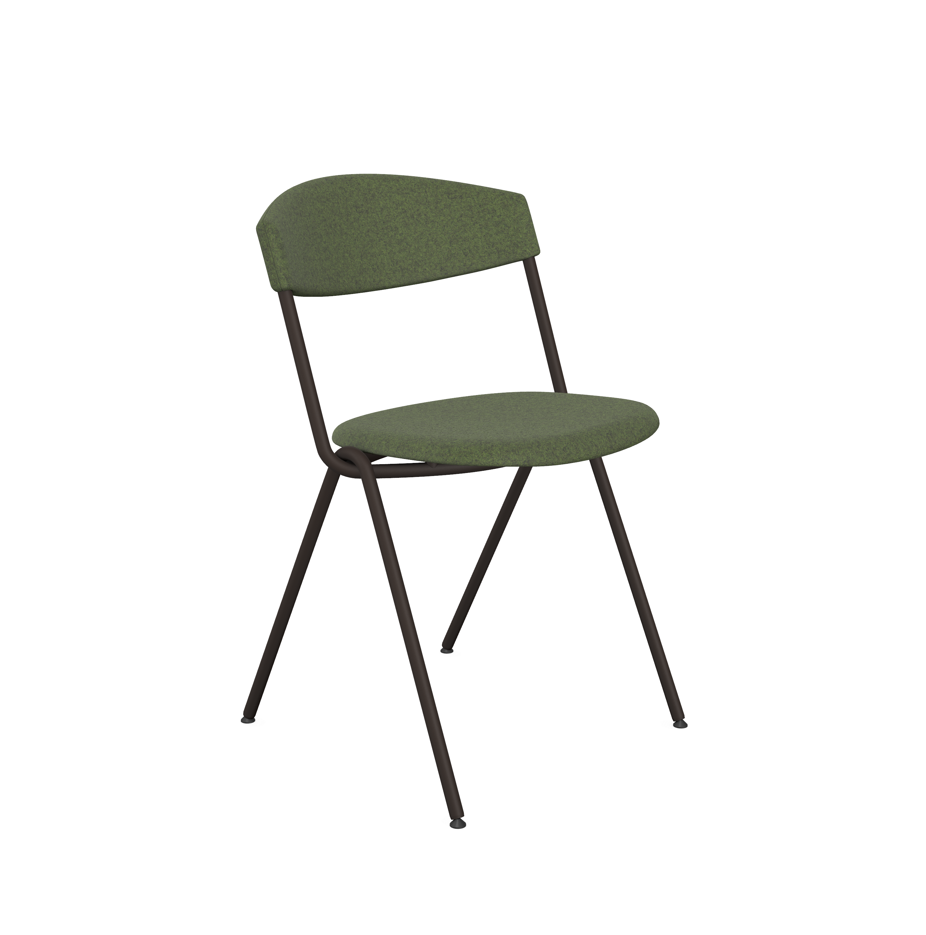 Eke Meeting Room Office Upholstered Chair with Half Open Back 1 Eke Meeting Room Office Upholstered Chair with Half Open Back