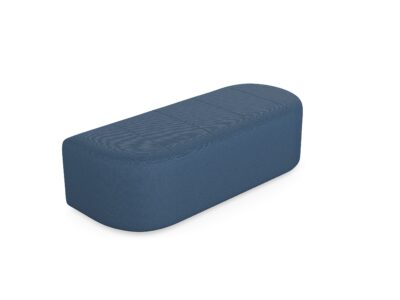Revo - Seats, Narrow Fully Upholstered Pouffe