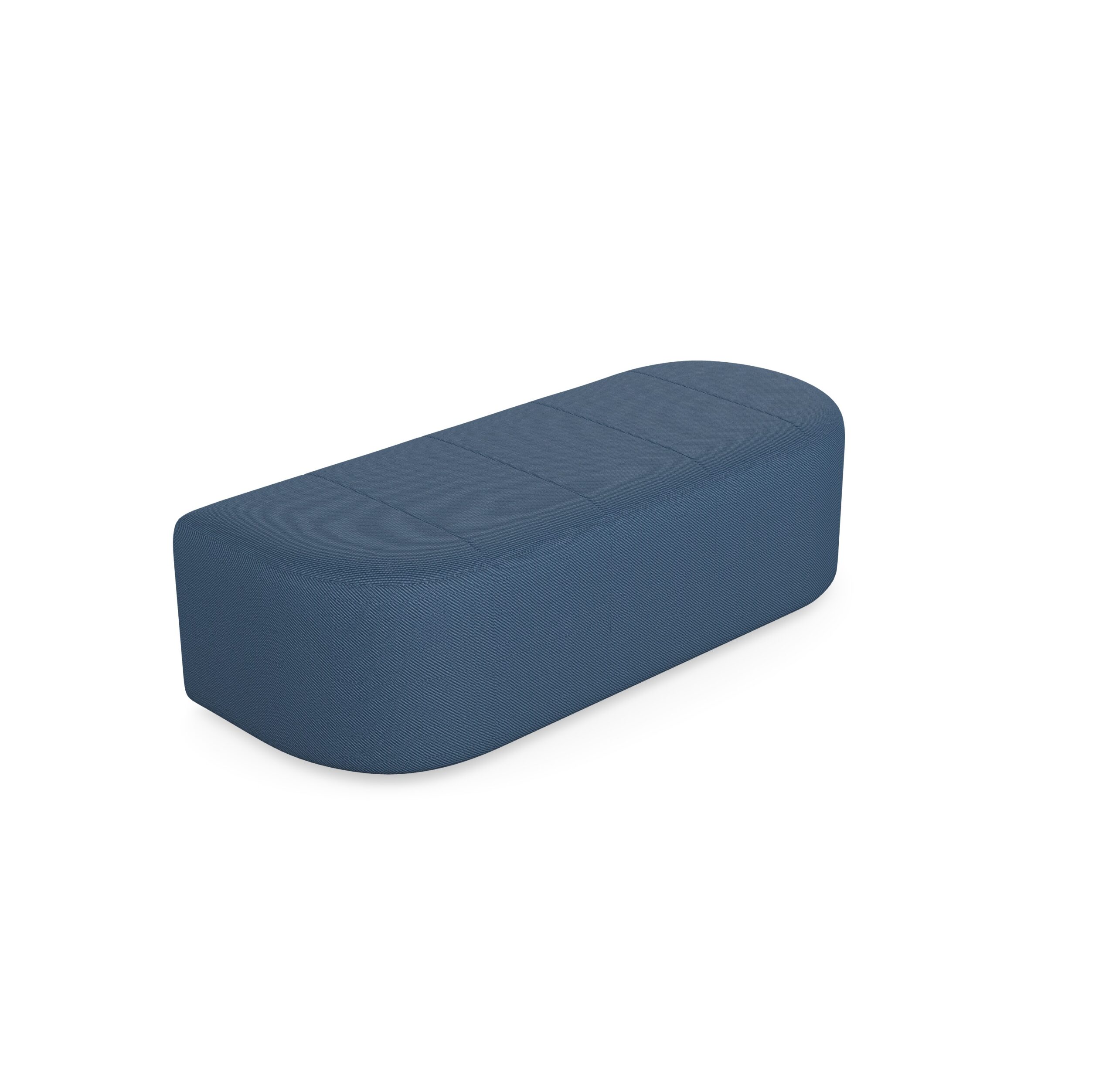 Revo - Seats, Narrow Fully Upholstered Pouffe 1 Revo - Seats, Narrow Fully Upholstered Pouffe