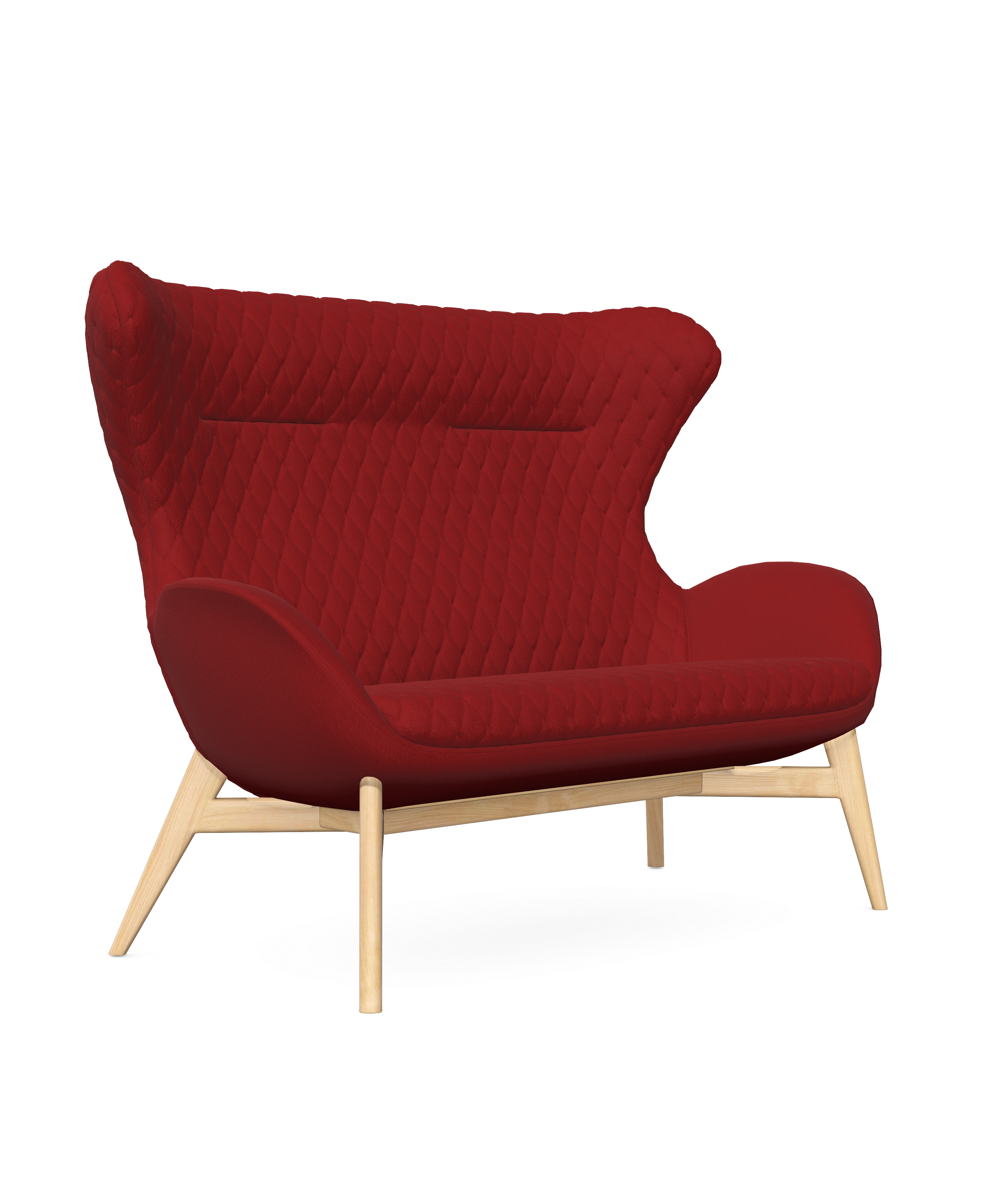 Kate Moodlii - Sofa with High Backrest, Sled Base or Wooden / Metal Legs 1 Kate Moodlii - Sofa with High Backrest, Sled Base or Wooden / Metal Legs