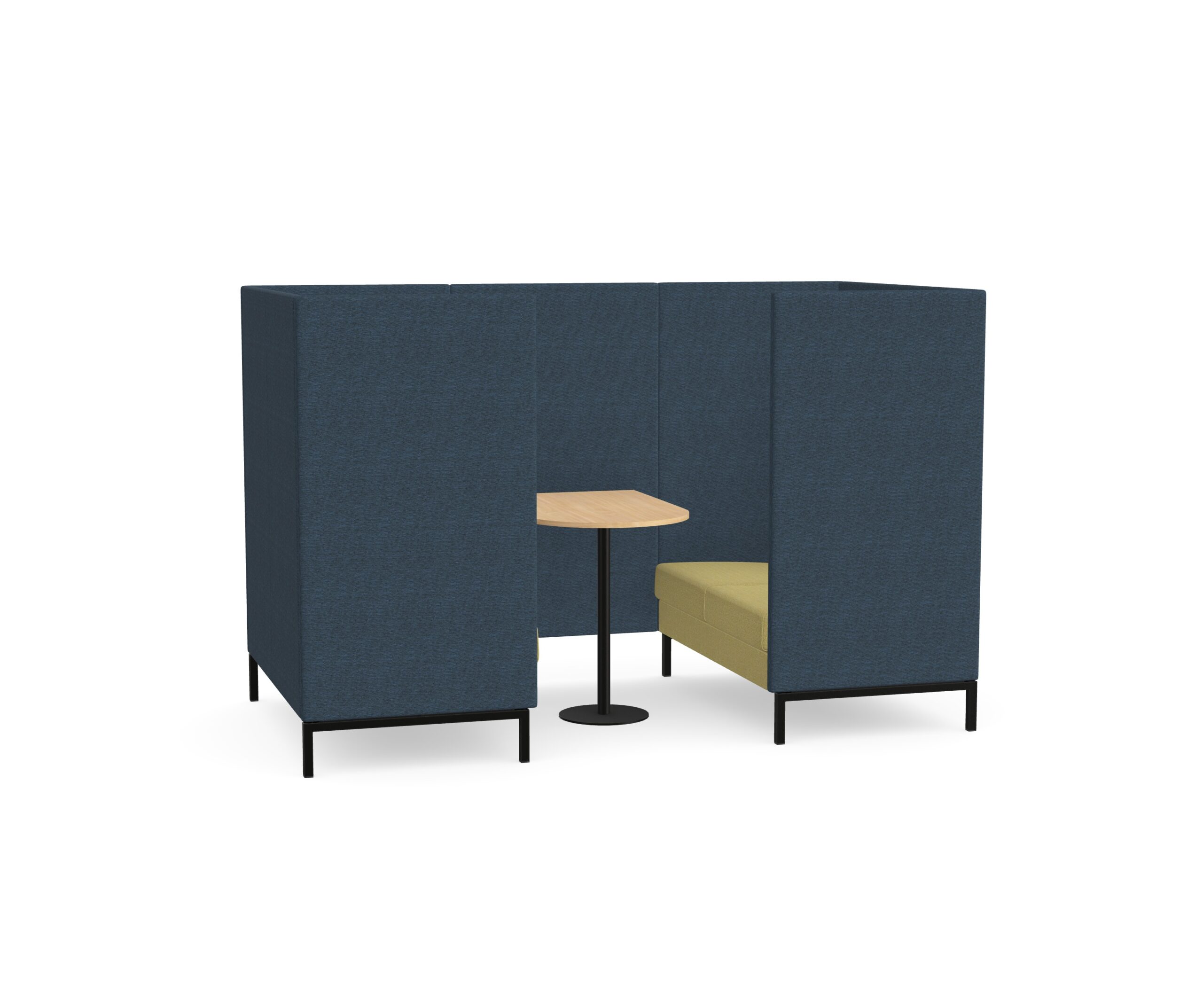 Platinum Open Seat Booth with 4 Seater 1 Platinum Open Seat Booth with 4 Seater