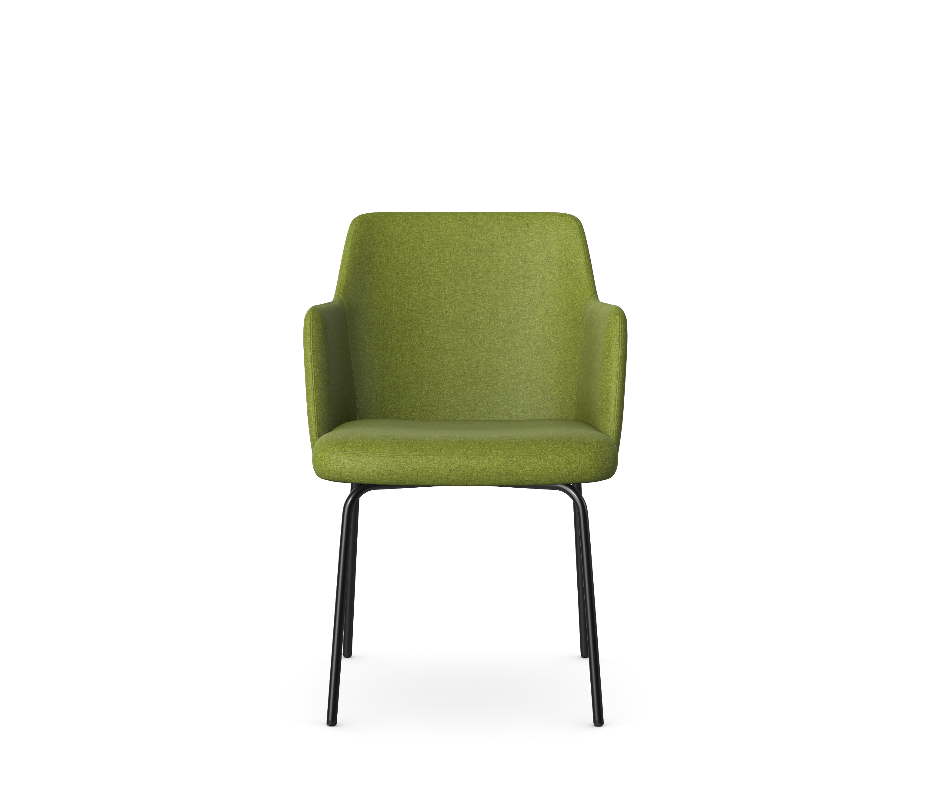 KB-NOMA-BR / 4-leg steel frame Lounge Chair 1 KB-NOMA-BR / 4-leg steel frame Lounge Chair