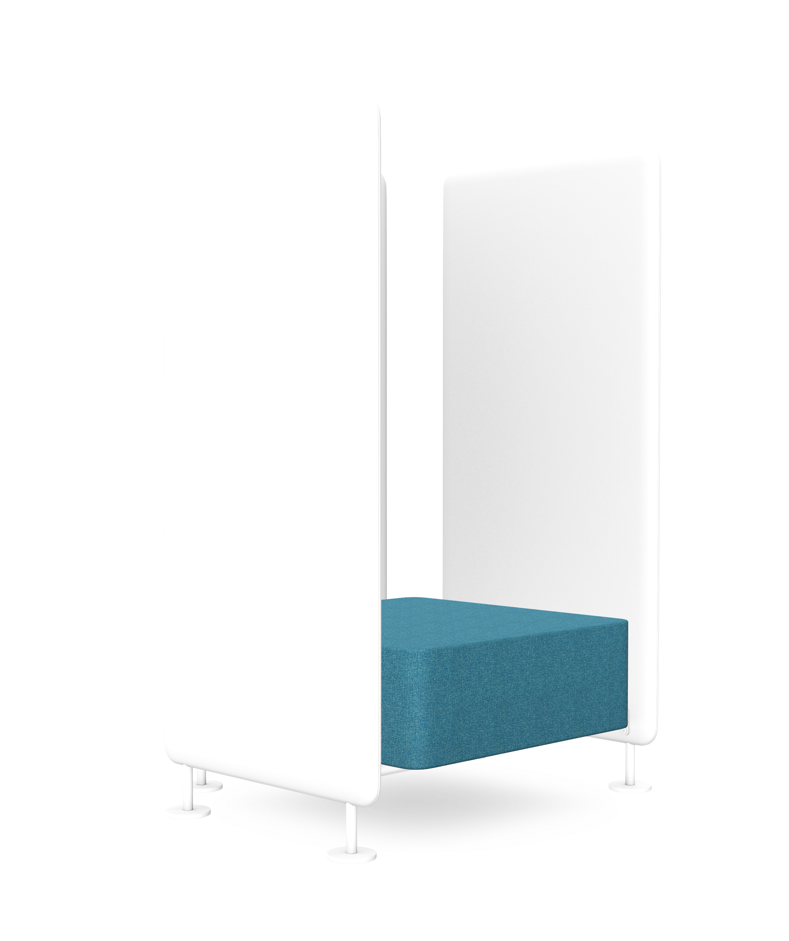 Wall In Pouffe to be Connected with 3 Partition Walls - Model 13 Modular Seating 1 Wall In Pouffe to be Connected with 3 Partition Walls - Model 13 Modular Seating