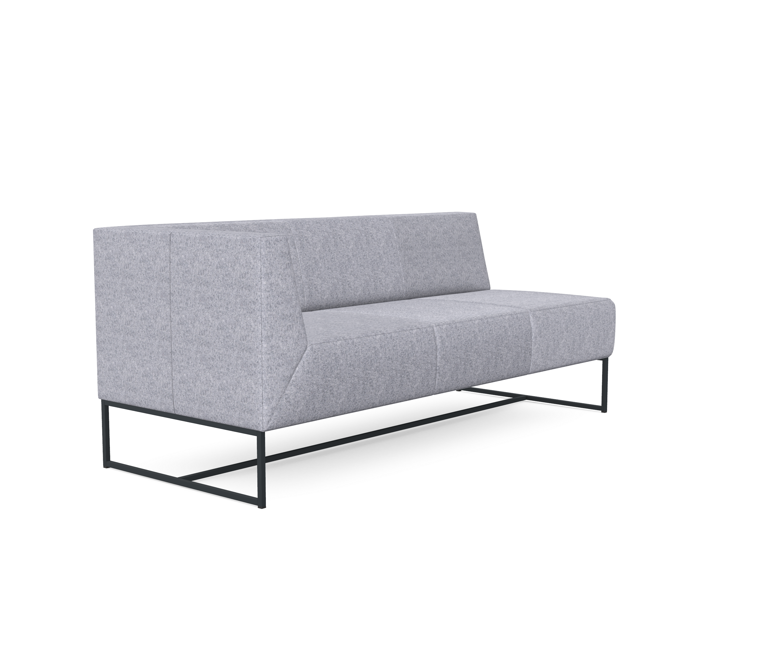Verso Office Seating - 3 Seater, Right Armrest 1 Verso Office Seating - 3 Seater, Right Armrest