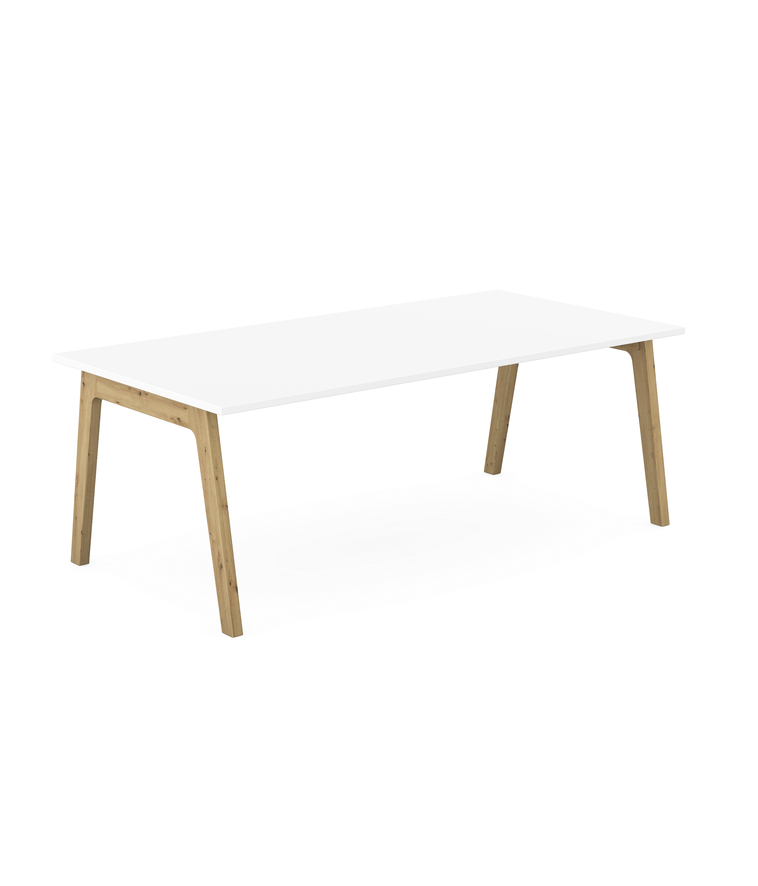 Balwoo Meeting Table 1000 X 2000 cm with Wooden Legs 1 Balwoo Meeting Table 1000 X 2000 cm with Wooden Legs