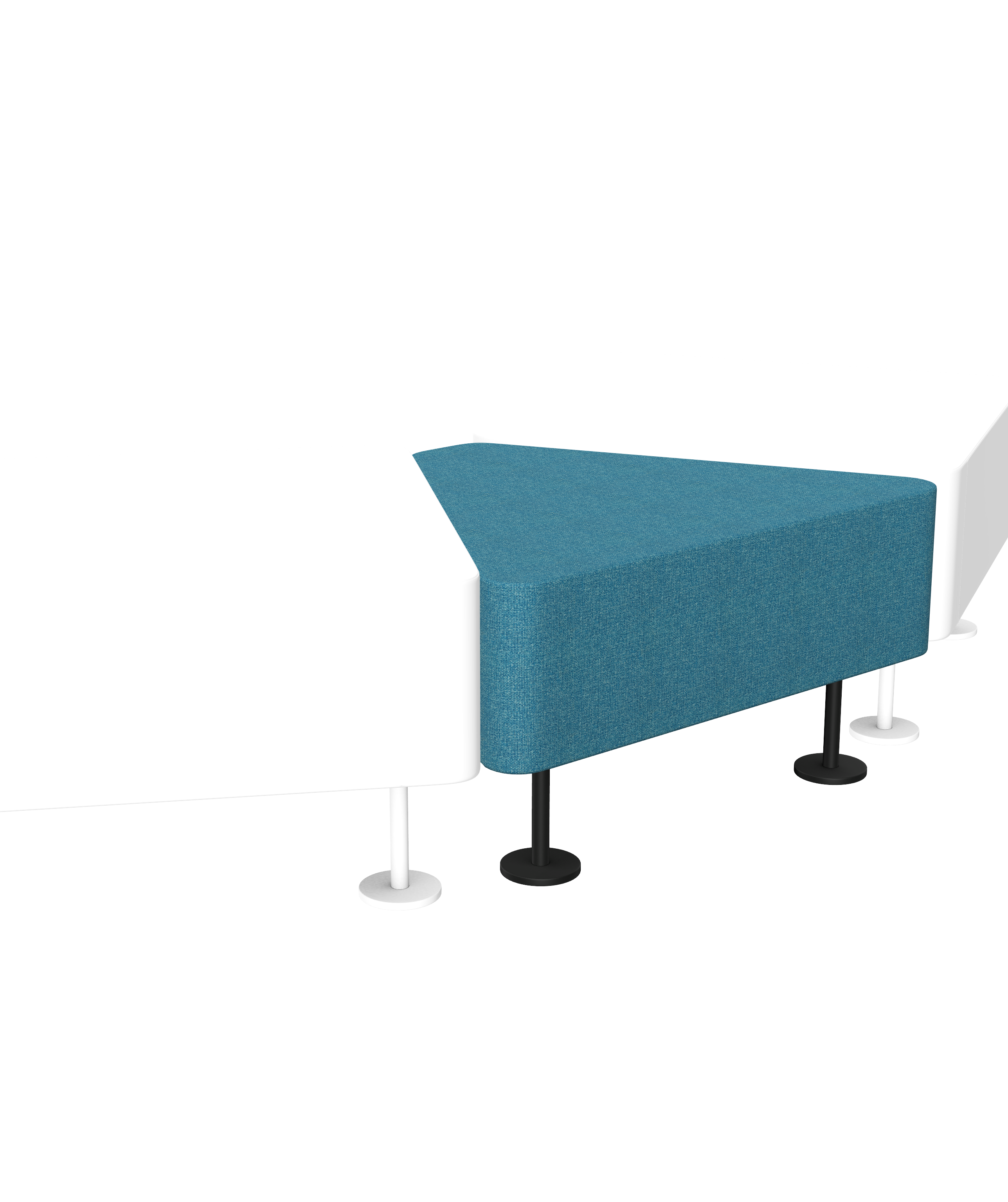 Wall In Modular Seating System-30 Degree Connector Table - Model C2 1 Wall In Modular Seating System-30 Degree Connector Table - Model C2