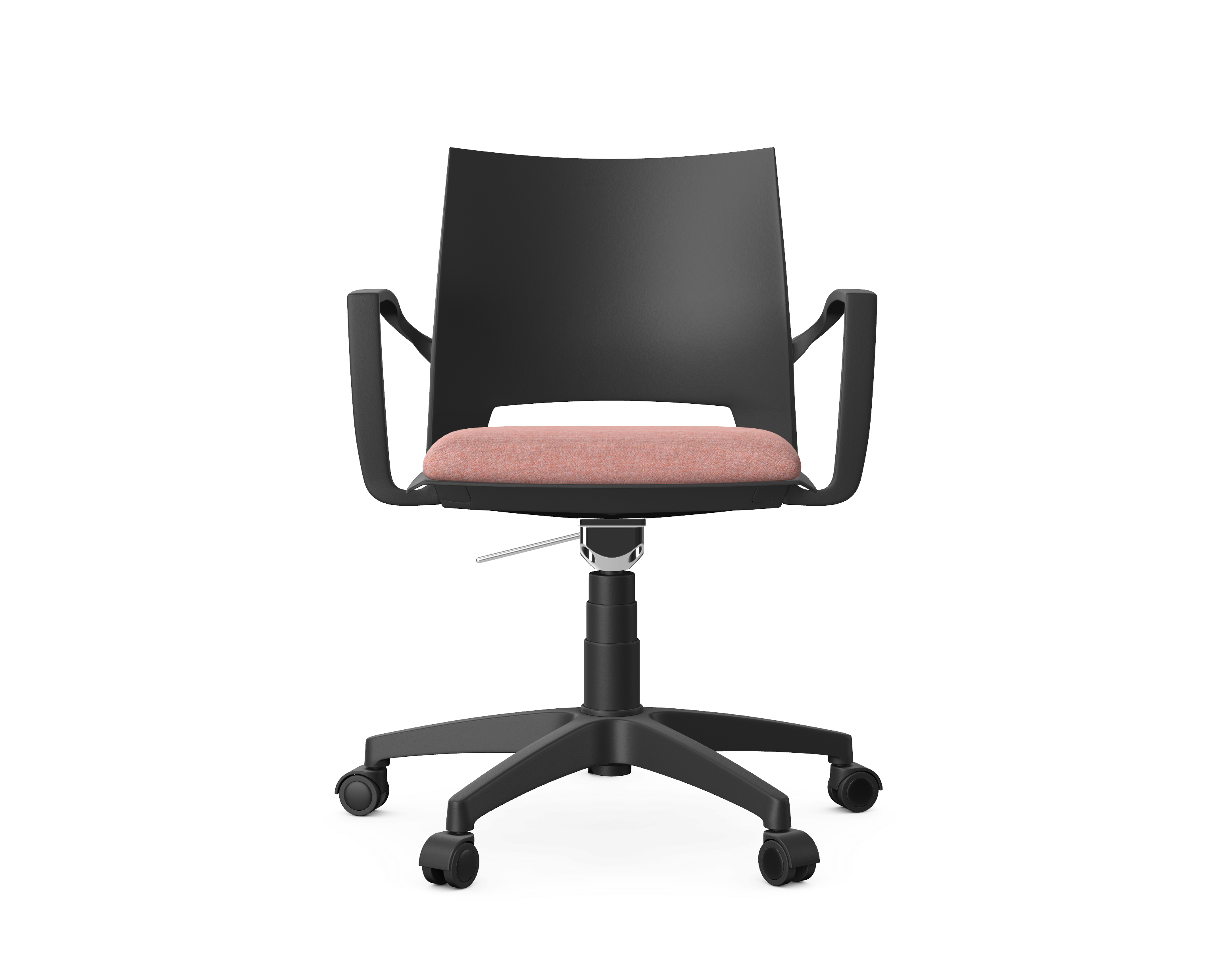 SENSOR - Chair with Arms, 5 Star Polypropylene Base with Castors 1 SENSOR - Chair with Arms, 5 Star Polypropylene Base with Castors