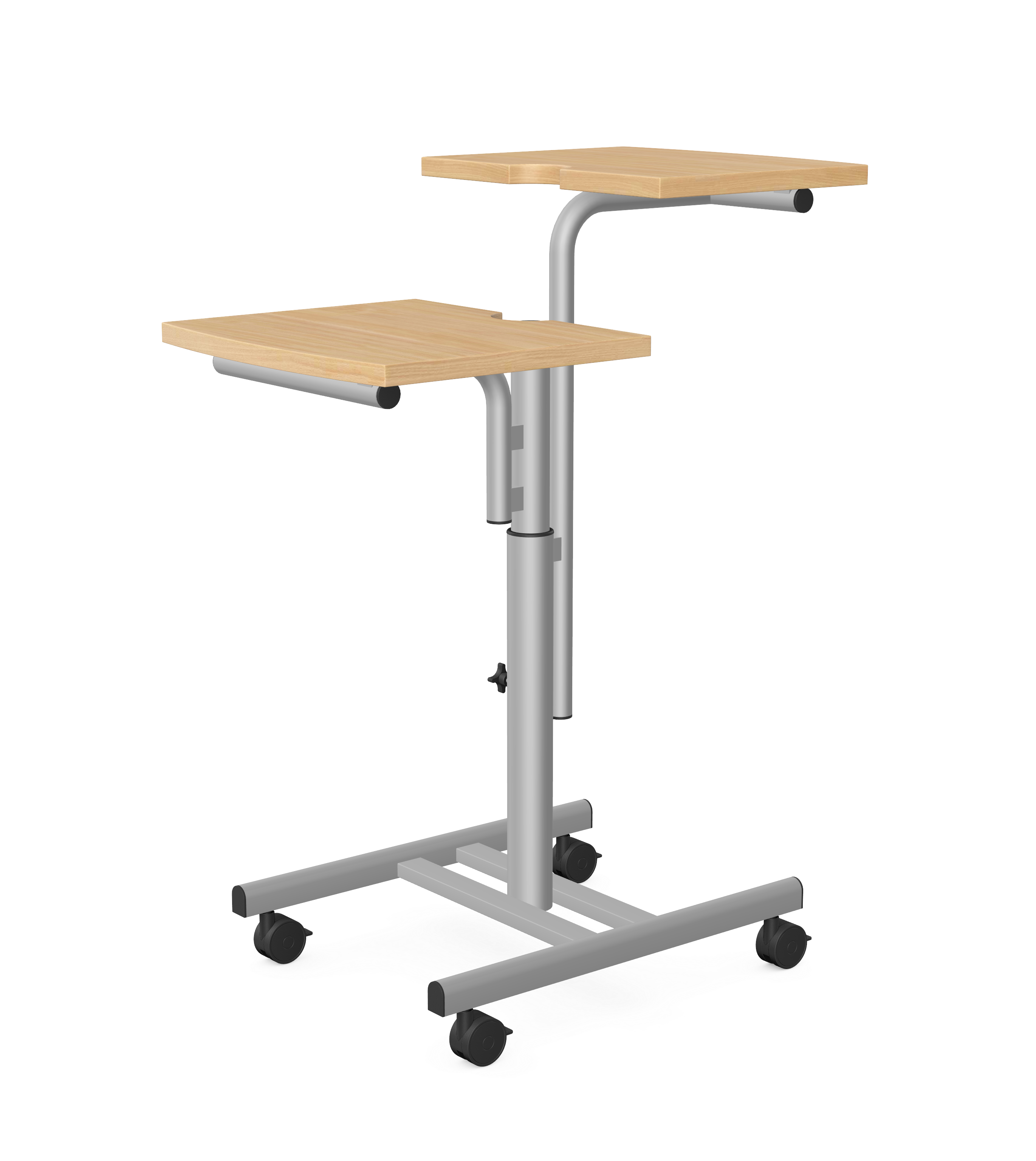 Wuteh Two Attached Small Table with Adjustable Height SM-1 1 Wuteh Two Attached Small Table with Adjustable Height SM-1