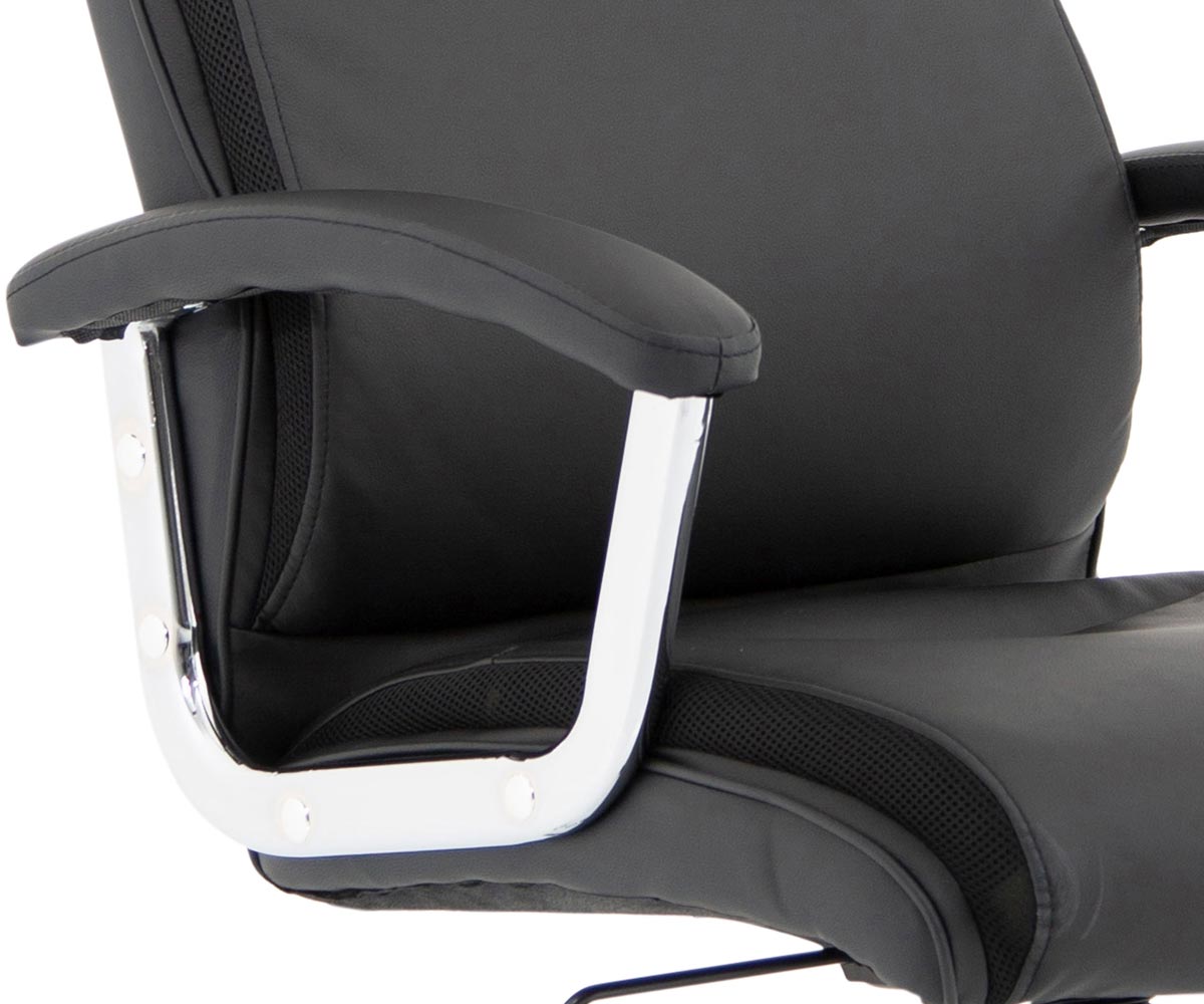 HATLEY High Back Black Leather Executive Office Chair with Arms 3 Hatley-Executive-Office-Chair