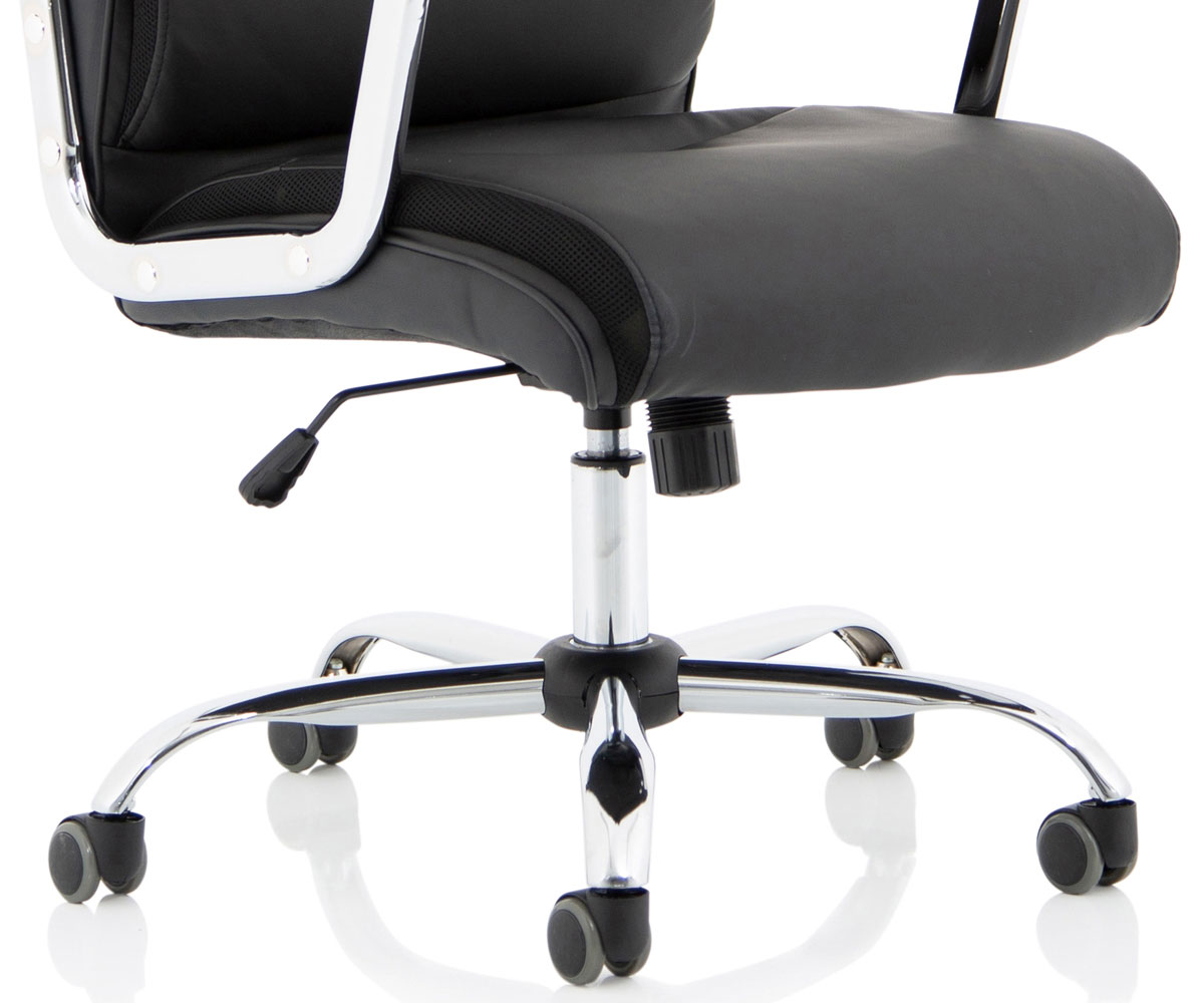 HATLEY High Back Black Leather Executive Office Chair with Arms 4 Hatley-Executive-Office-Chair