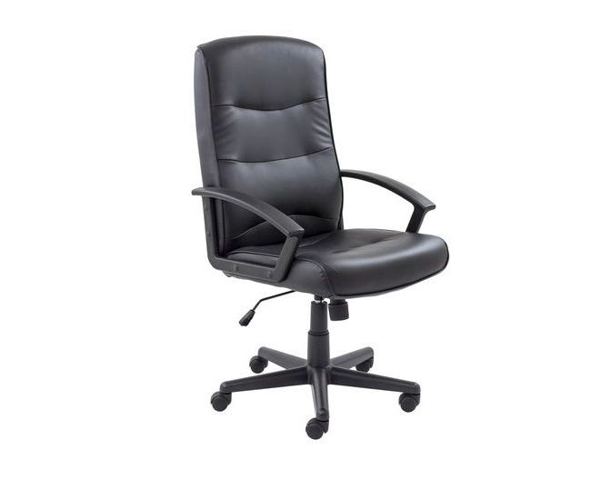 THAMES Heavy Duty Leather Look Executive Armchair with Tilt Mechanism 1 Thames Executive Office Chair
