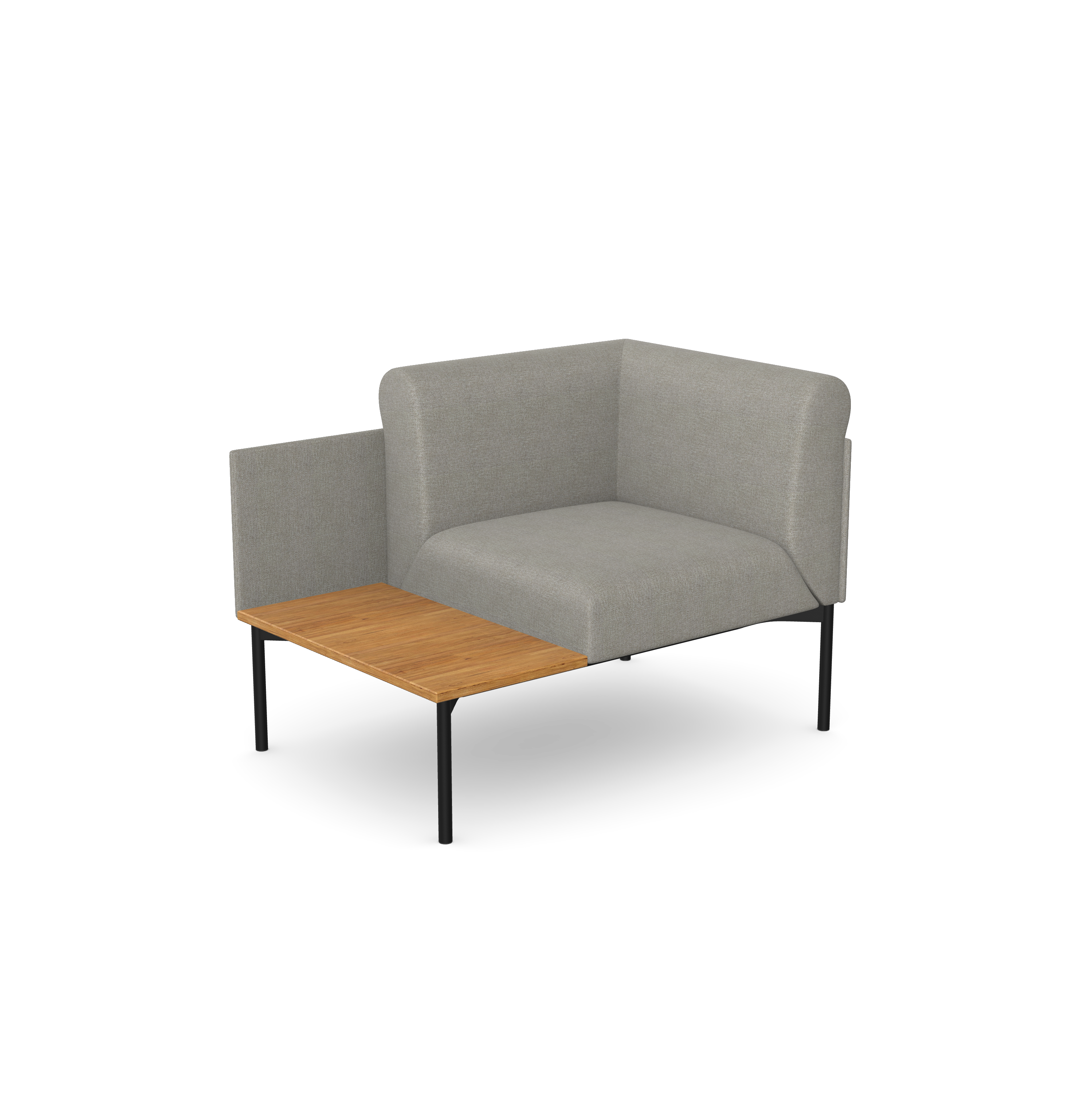 Sona 1,5 Corner Seater with Right Table 1 Sona 1,5 Corner Seater with Right Table