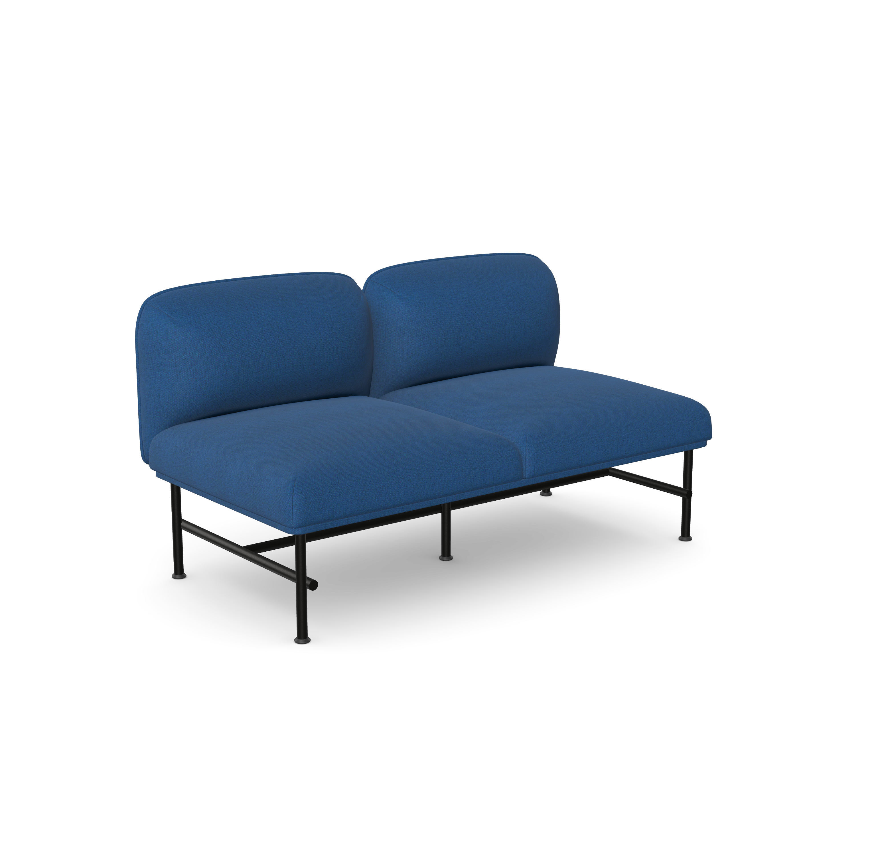 Nebula NB-320 Minimalistic 2 Seater without Arms 1 Nebula NB-320 Minimalistic 2 Seater without Arms