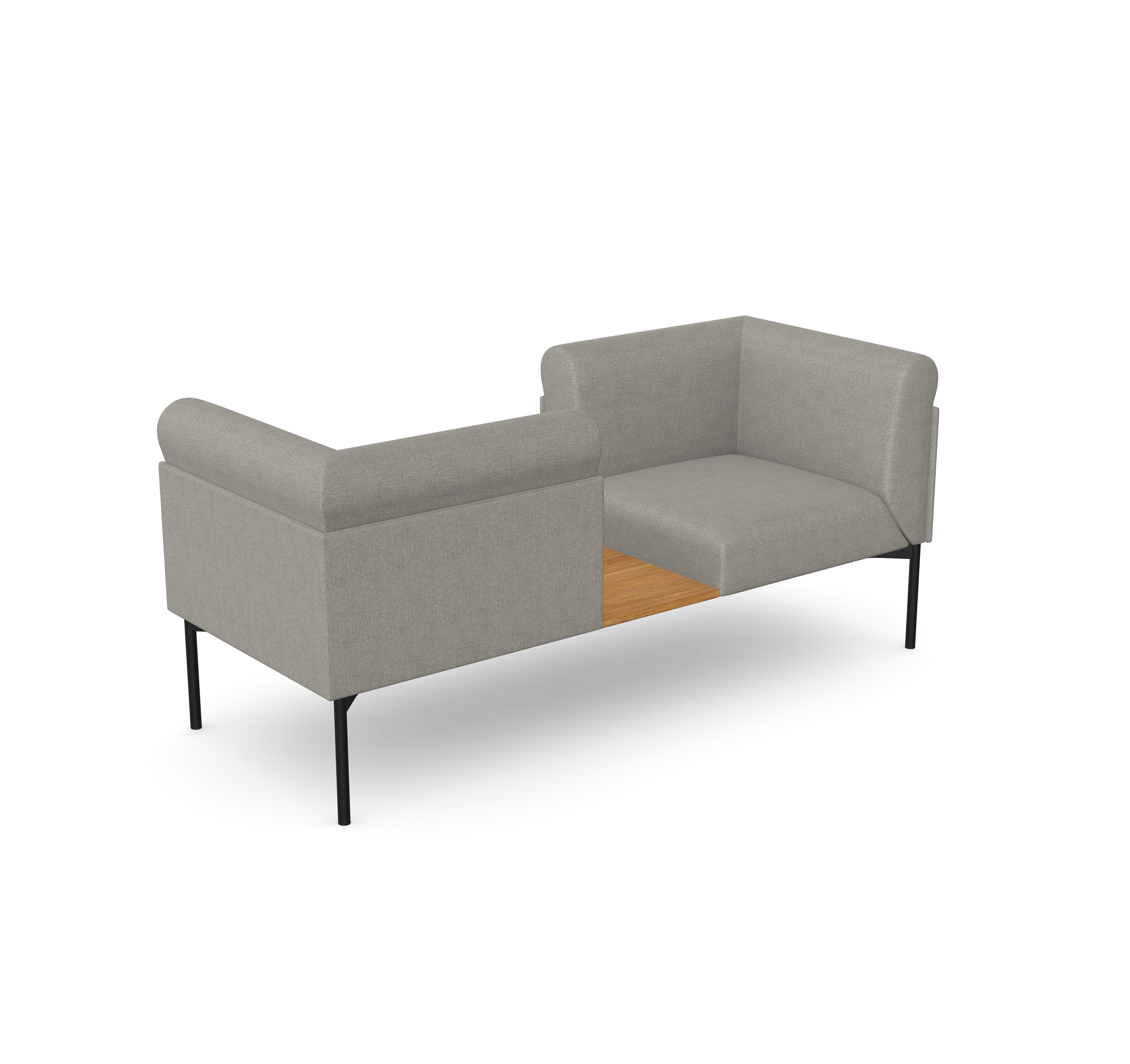 Sona 2,5 Seater with Table and Armrest Double. Part of Sona Collection 1 Sona 2,5 Seater with Table and Armrest Double. Part of Sona Collection