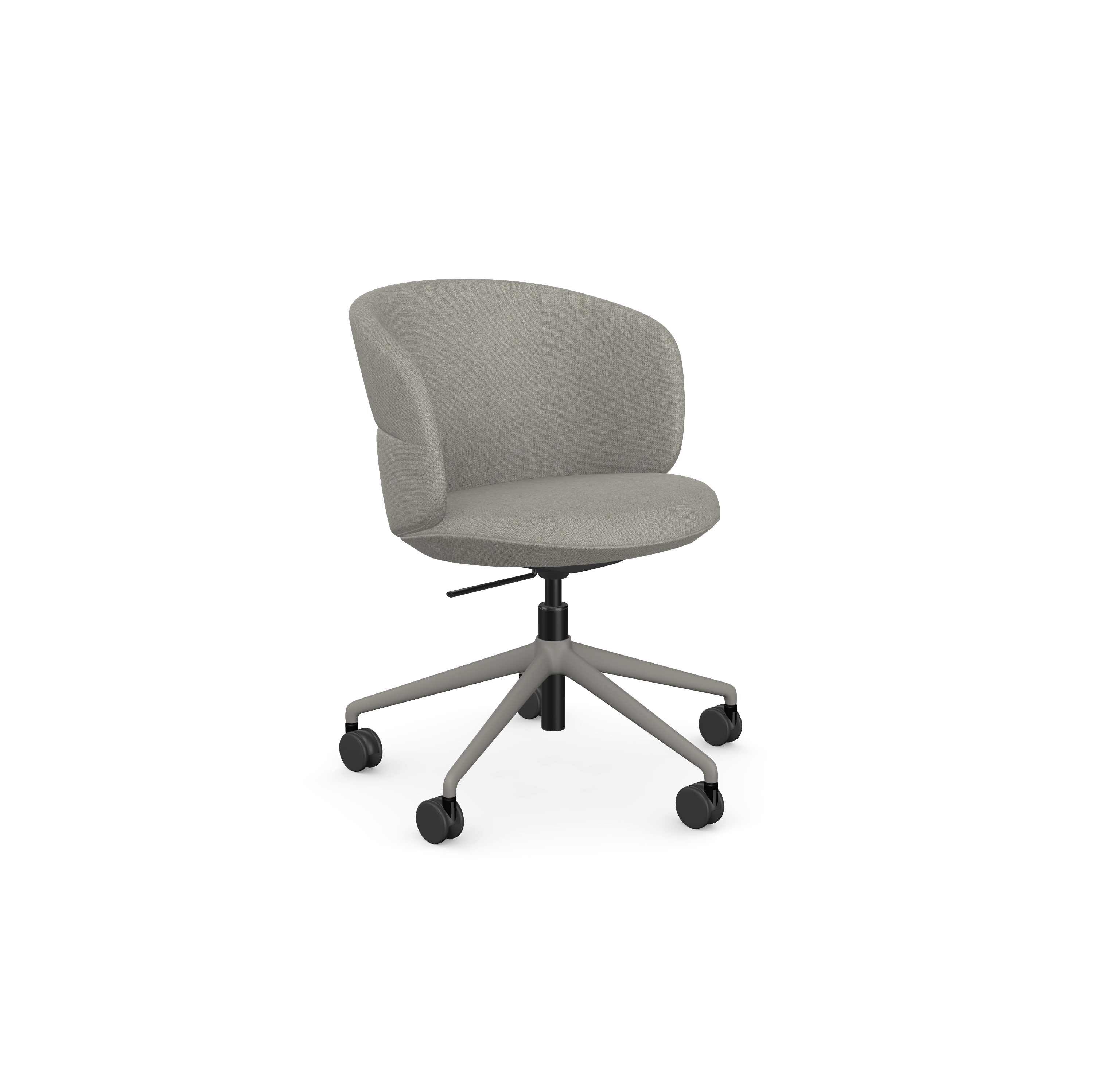 Ekori Chair Featuring Swivel Base with Height Adjustment and Castor Wheels 1 Ekori Chair Featuring Swivel Base with Height Adjustment and Castor Wheels