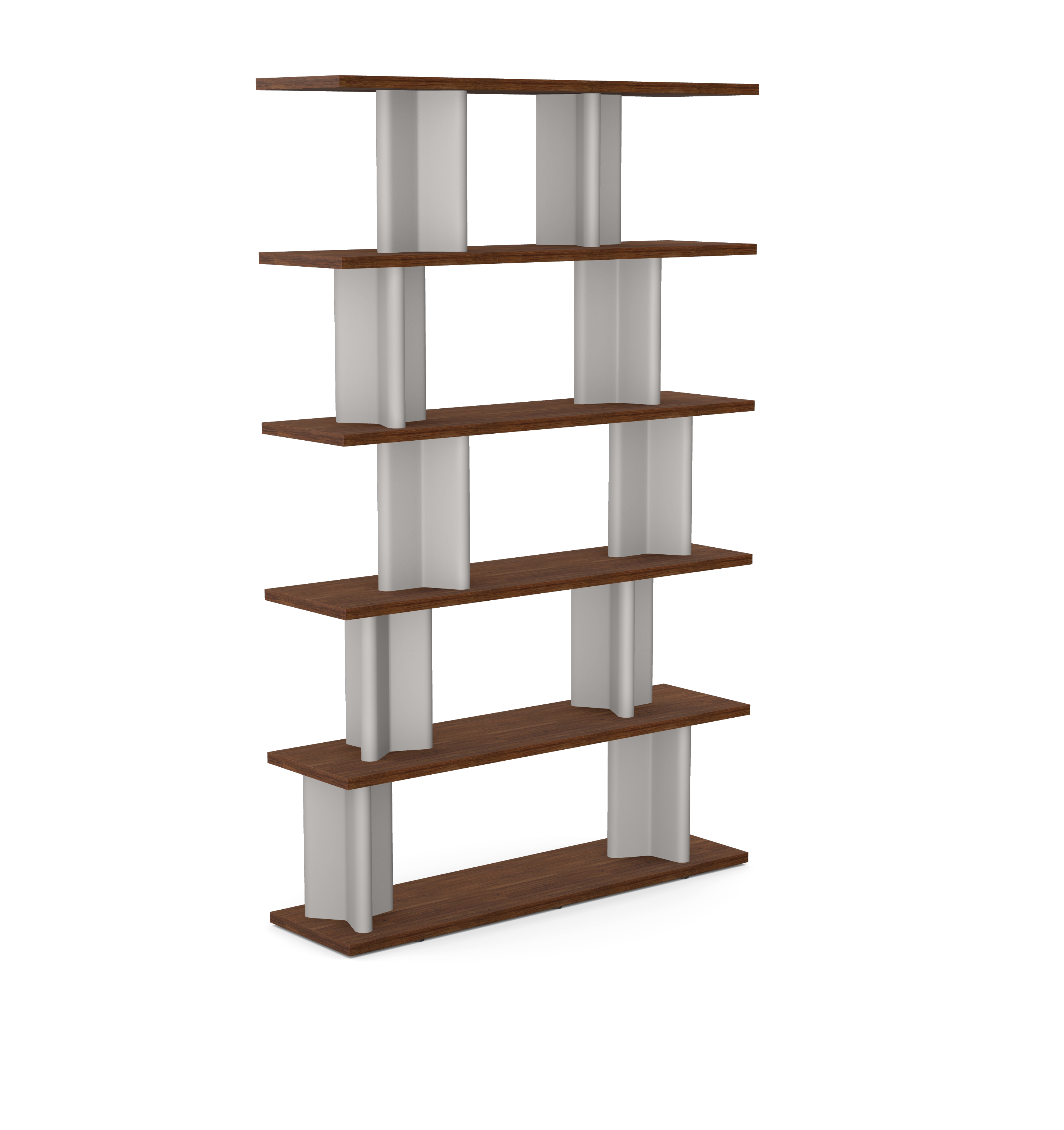 Cactus Bookcase Rectangular with Five Shelves 120/5 1 Cactus Bookcase Rectangular with Five Shelves 120/5