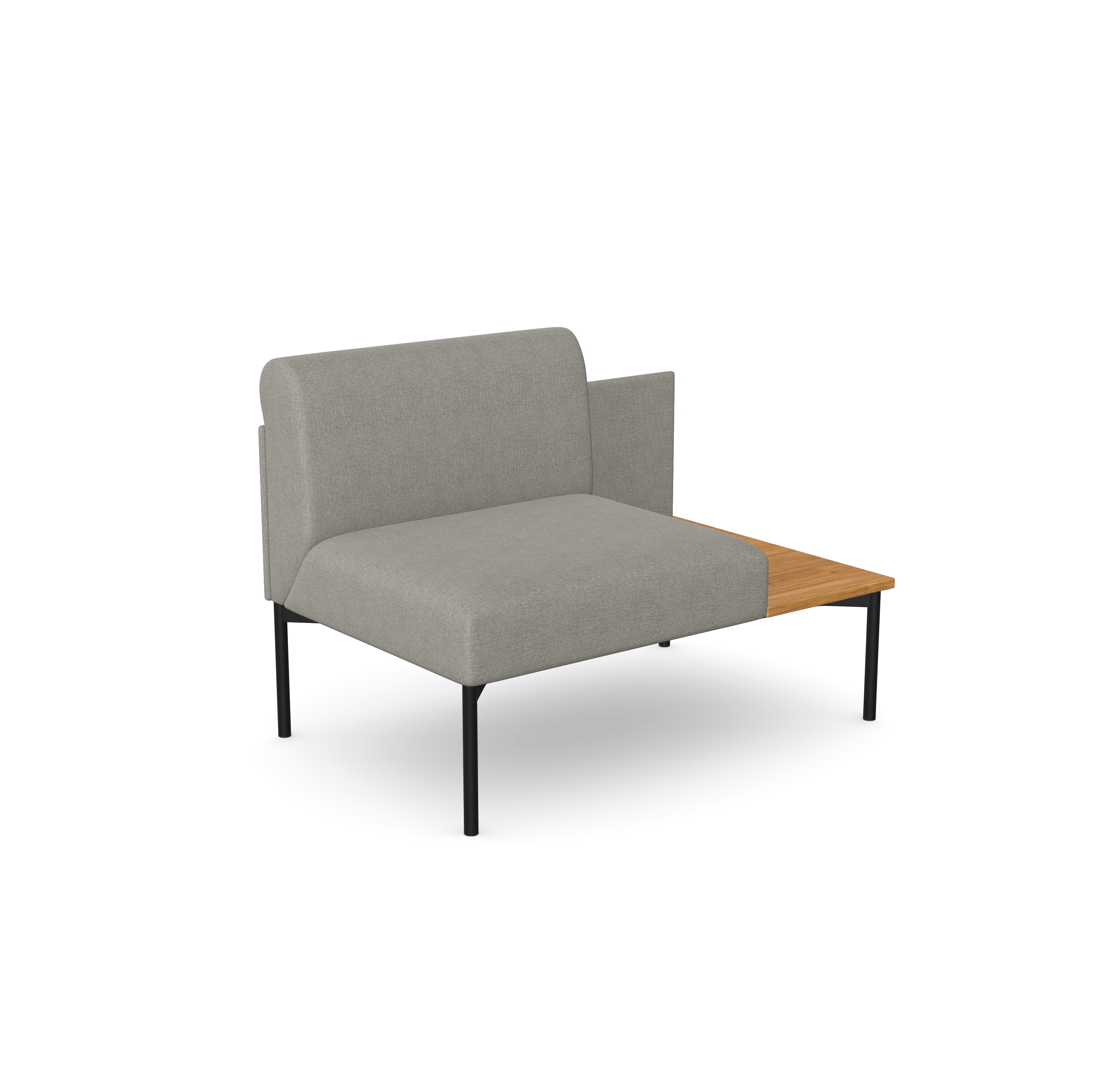 Sona 1,5 Seater with Table Left. Part of Sona Collection 1 Sona 1,5 Seater with Table Left. Part of Sona Collection