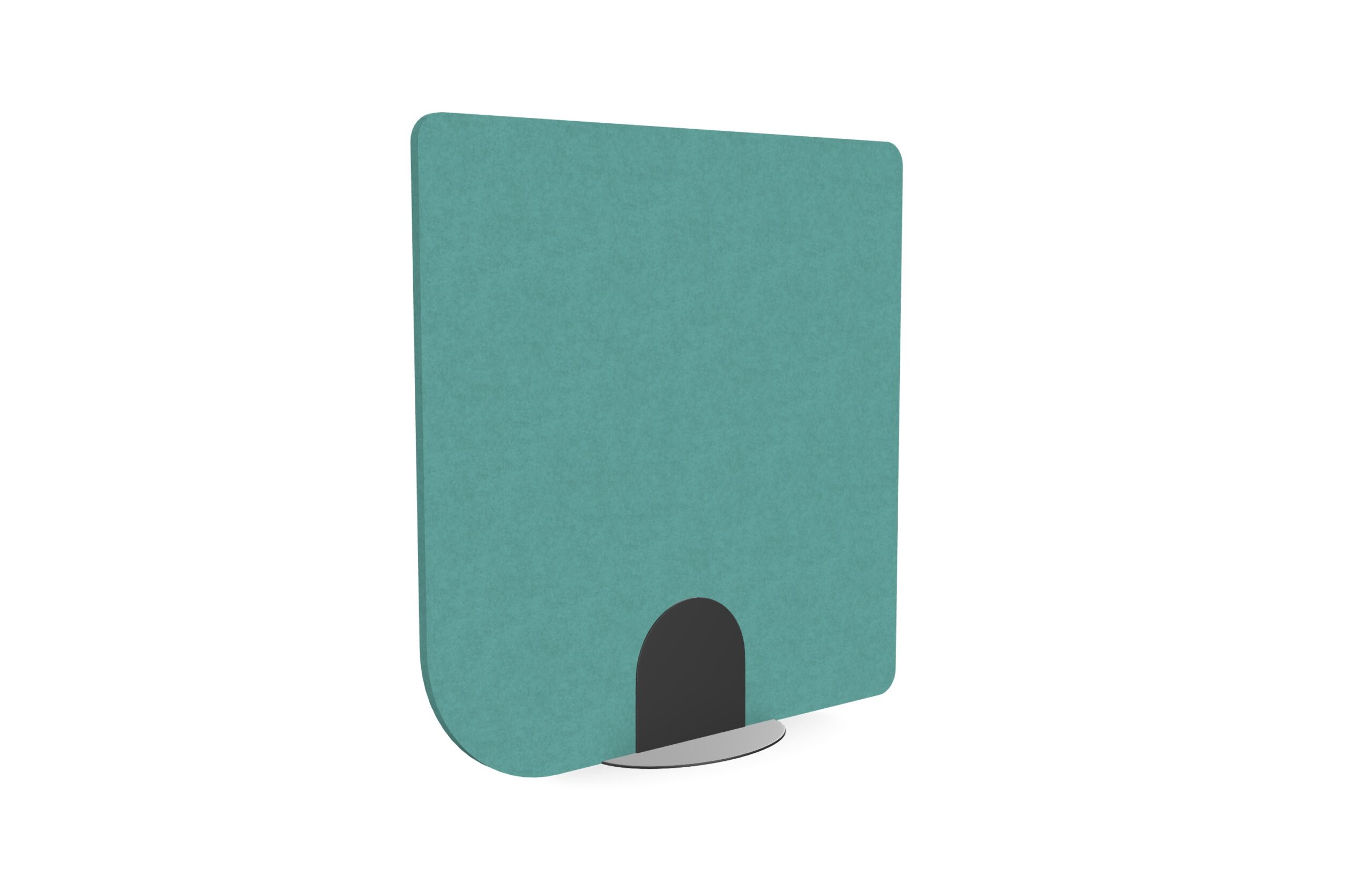 Rounded Freestanding Screen - 1 Corner 1 Rounded Freestanding Screen - 1 Corner