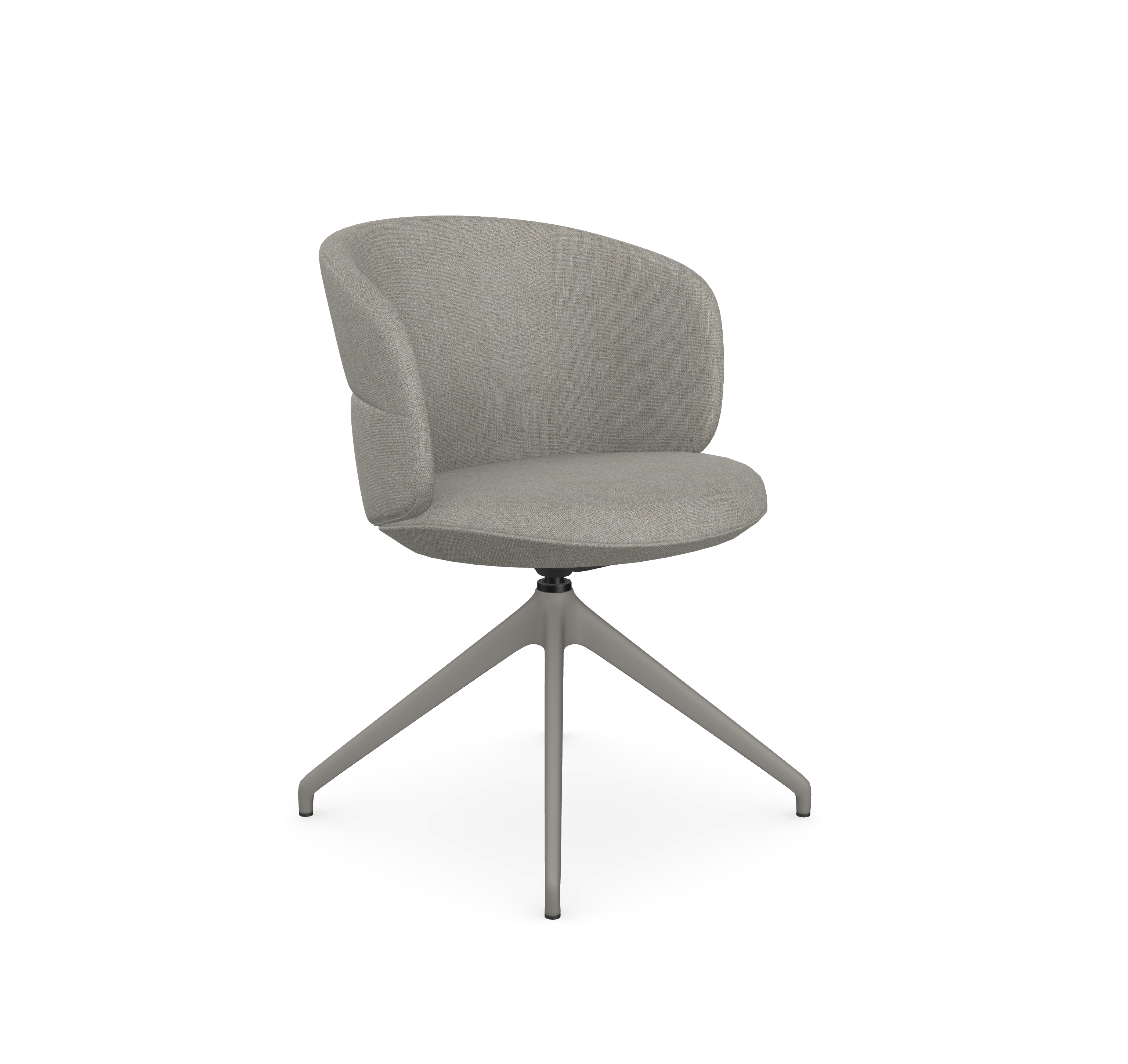 Ekori Chair - 4-arm swivel fixed-height base, feet 1 Ekori Chair - 4-arm swivel fixed-height base, feet