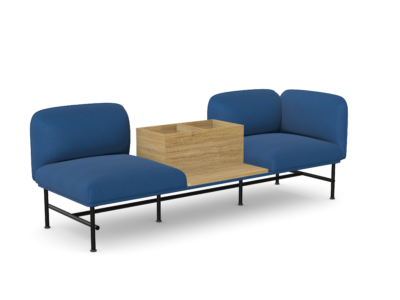 Nebula NB-331-L-T2 Elegant  2 Seater with a Table in the Middle