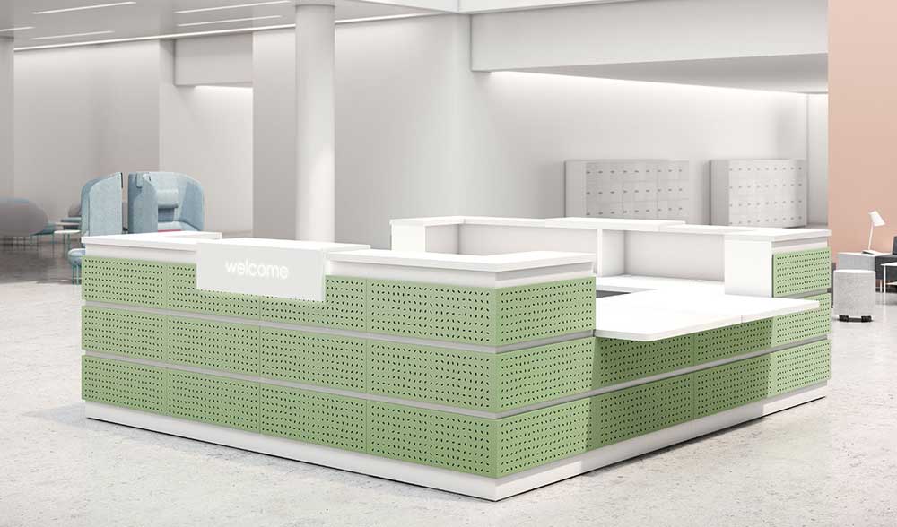 GUEST Modular Reception Counters 5 Modular Reception Counter EOL