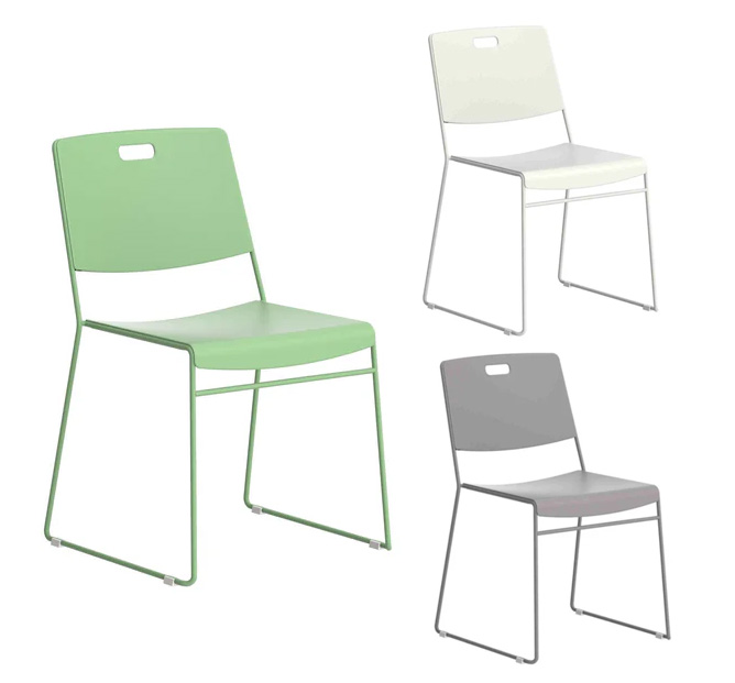 ARC High-Density Stacker Chair, Lightweight, Stackable up to 40 Chairs 2 Arc-High-Density-Stacker-Chair