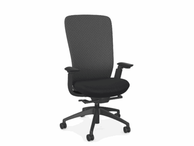 ILY Black Chair, Ergonomic Excellence