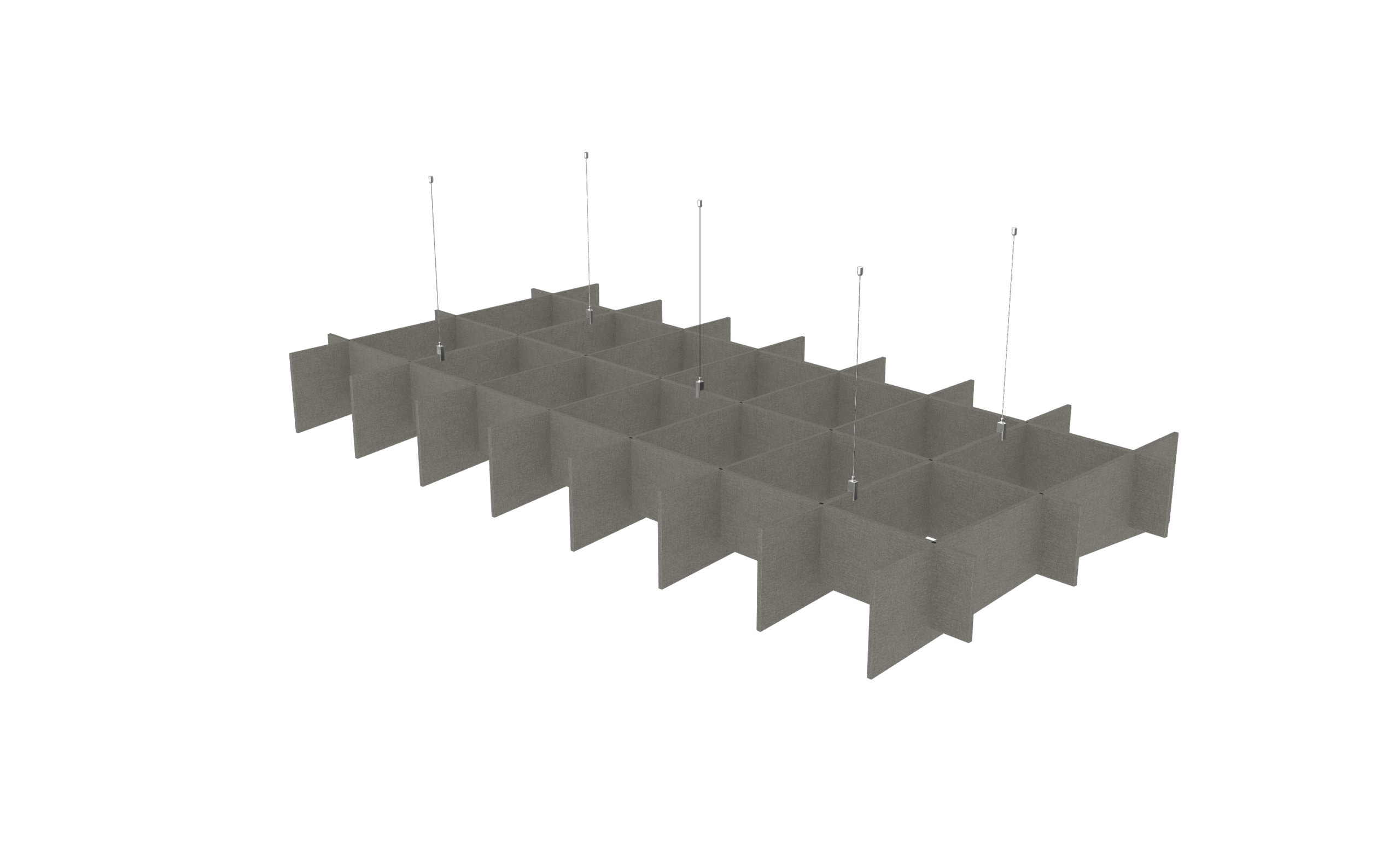 KOALA - Acoustic Grids, Ceiling Hanging 1 KOALA - Acoustic Grids, Ceiling Hanging
